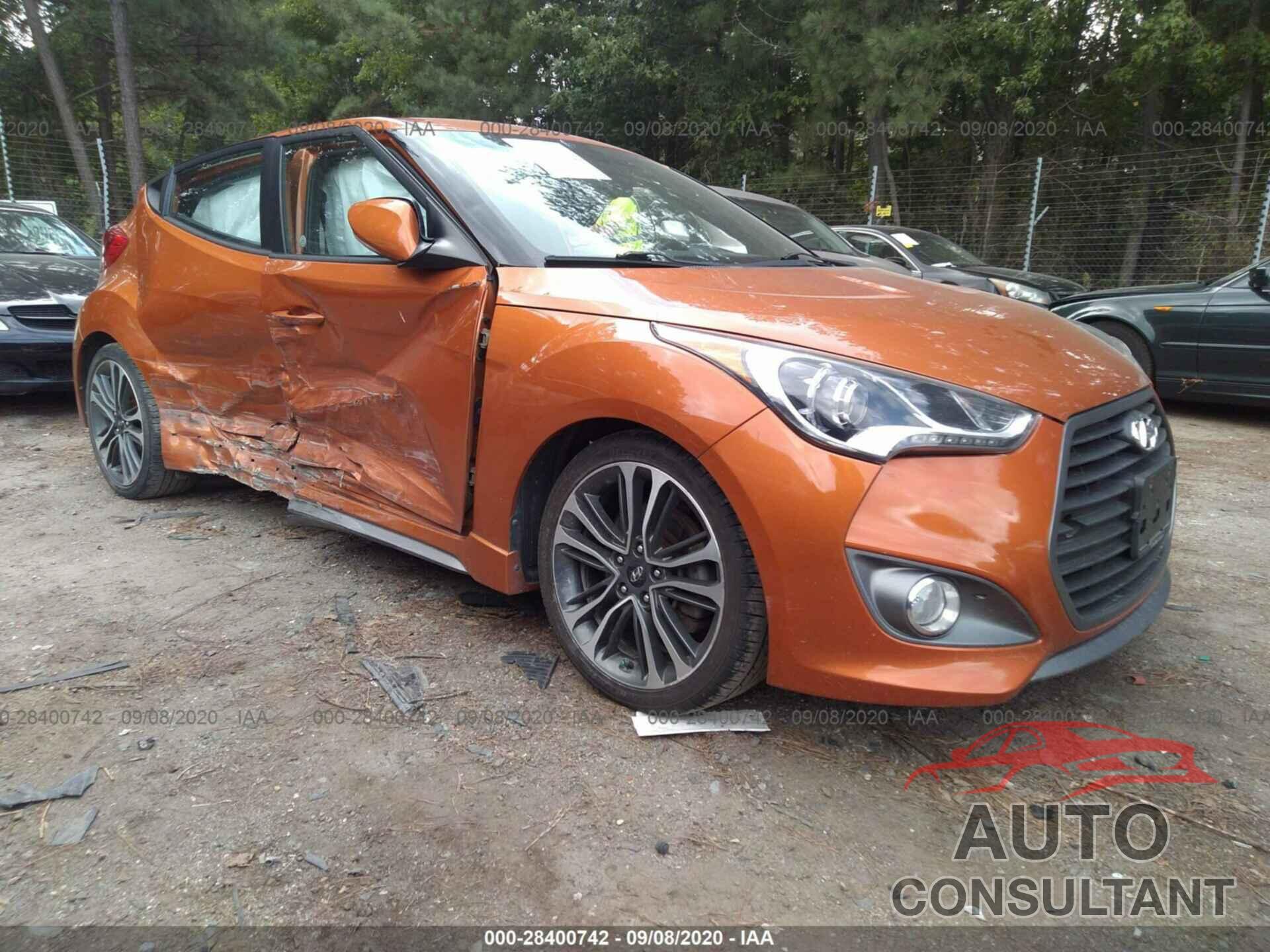 HYUNDAI VELOSTER 2016 - KMHTC6AE5GU264699