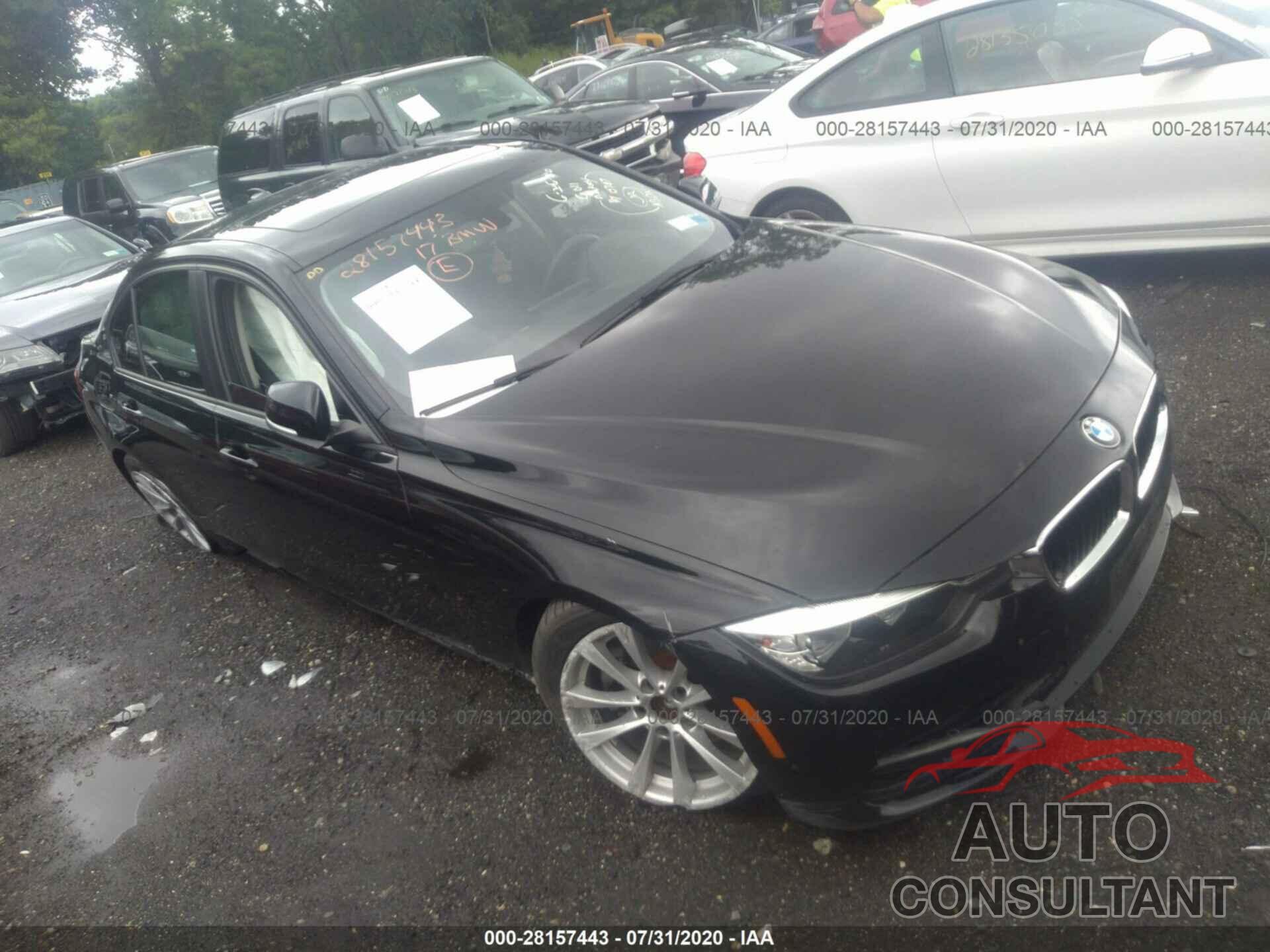 BMW 3 SERIES 2017 - WBA8A3C32HA066947