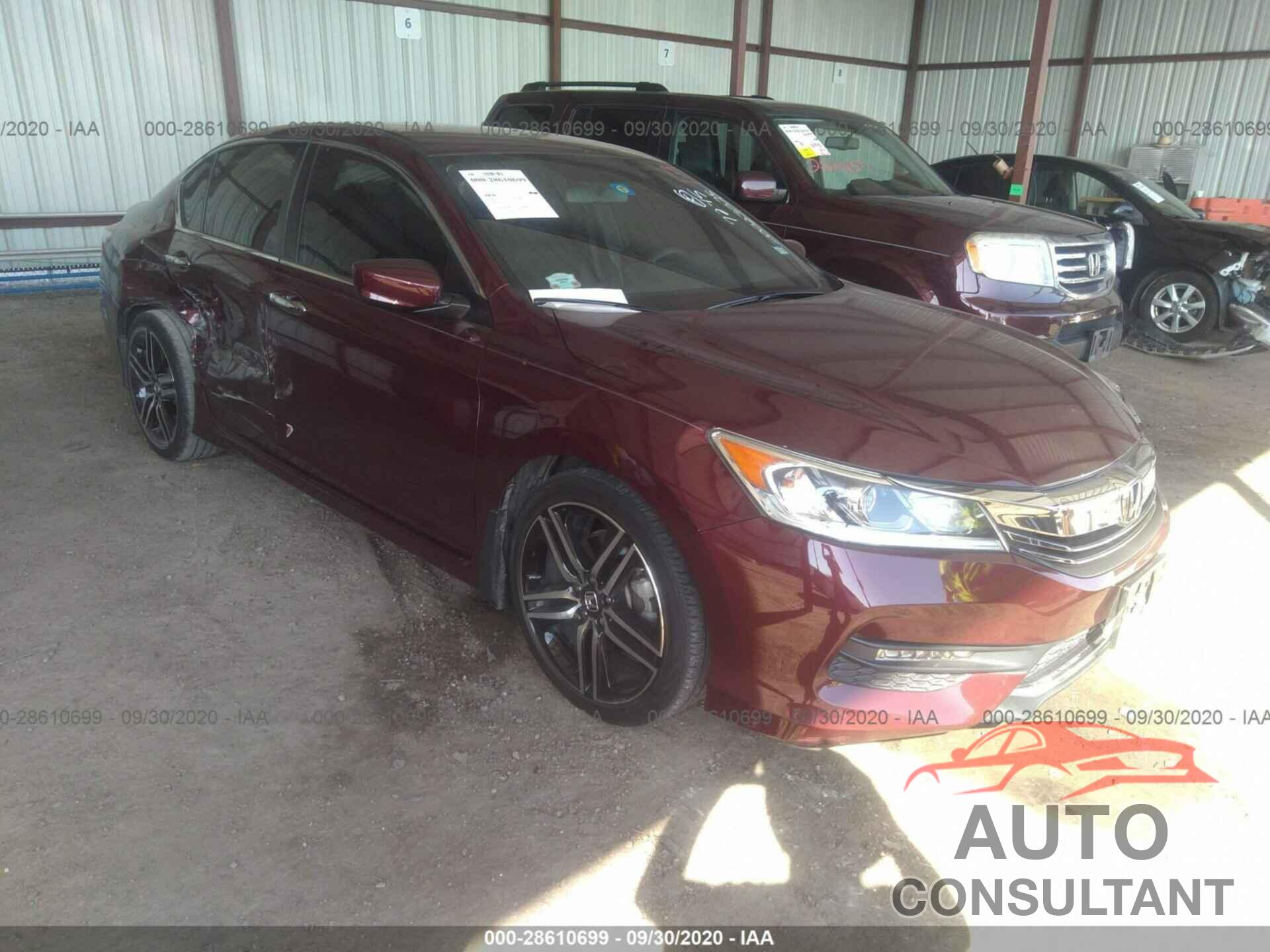 HONDA ACCORD SEDAN 2017 - 1HGCR2F58HA025382