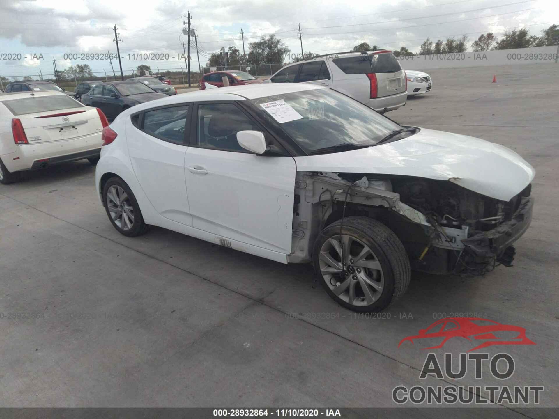 HYUNDAI VELOSTER 2016 - KMHTC6AD4GU273868