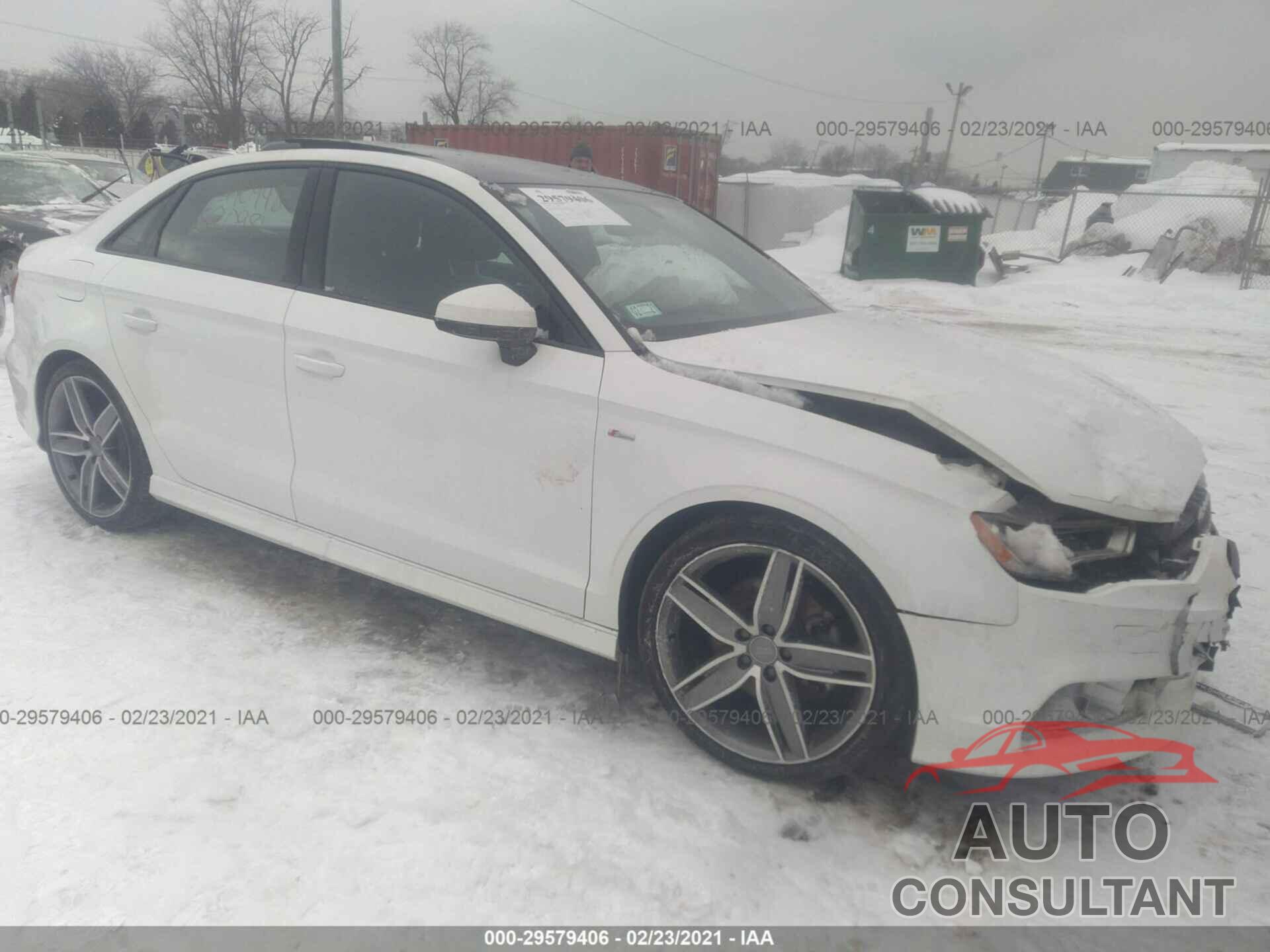 AUDI A3 2016 - WAUA7GFF3G1071523