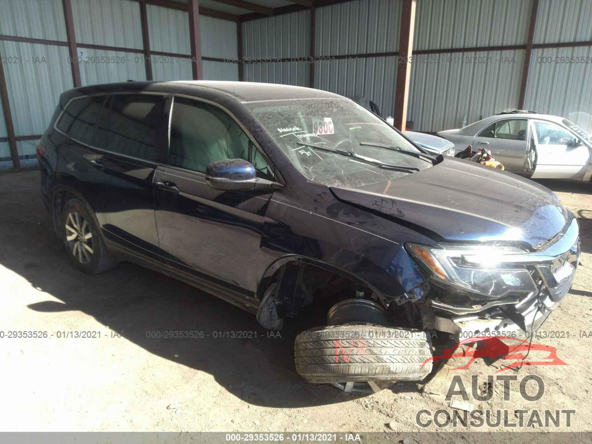 HONDA PILOT 2019 - 5FNYF6H36KB019224