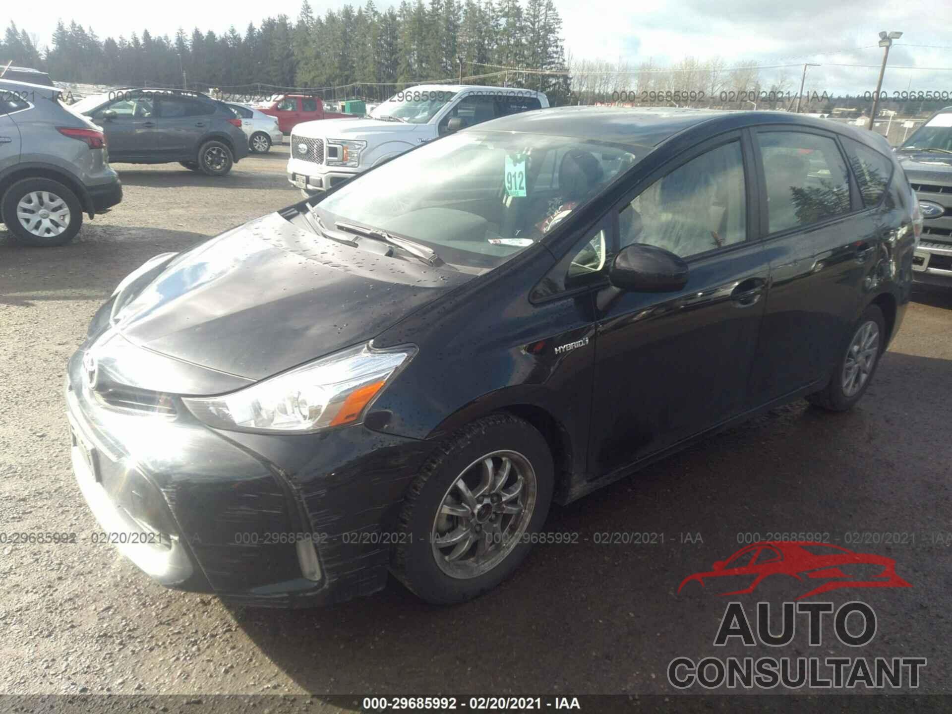 TOYOTA PRIUS V 2017 - JTDZN3EU3HJ068952