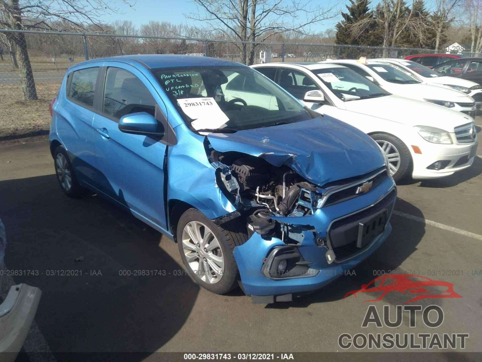 CHEVROLET SPARK 2016 - KL8CD6SA5GC573908
