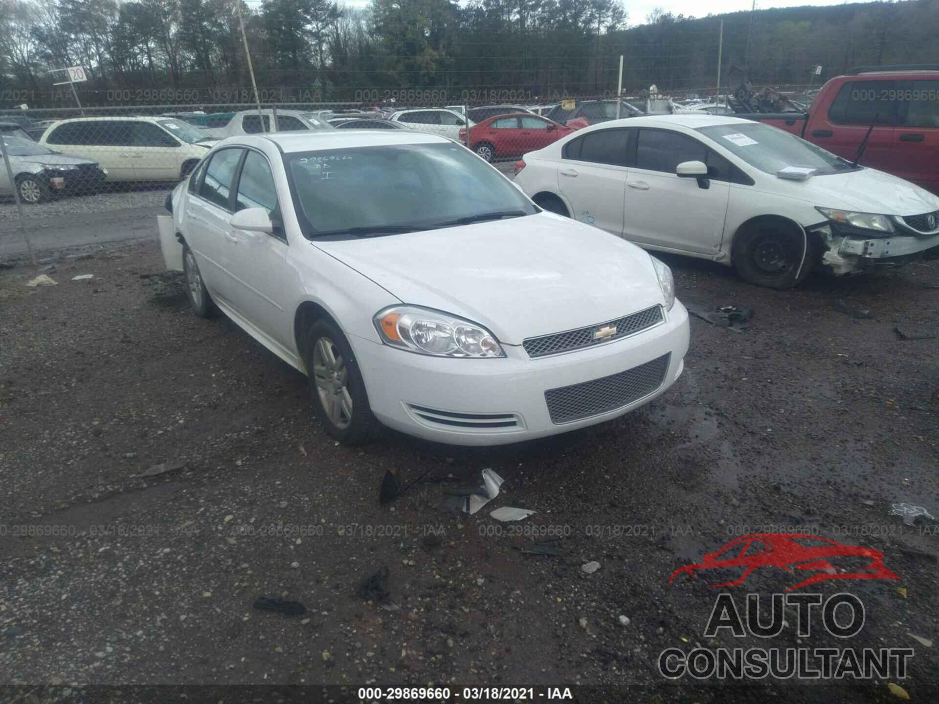 CHEVROLET IMPALA LIMITED 2016 - 2G1WB5E36G1104195