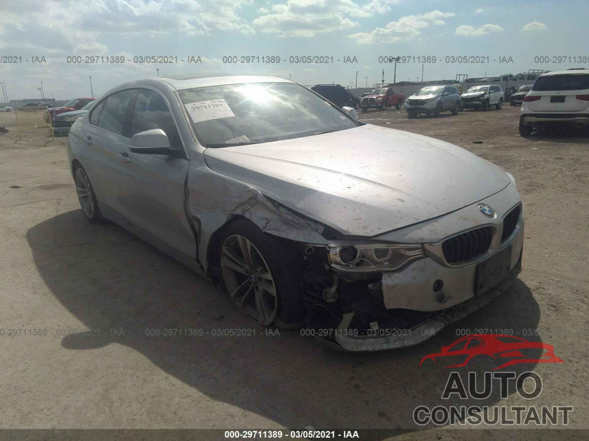 BMW 4 SERIES 2016 - WBA4A9C50GG508445