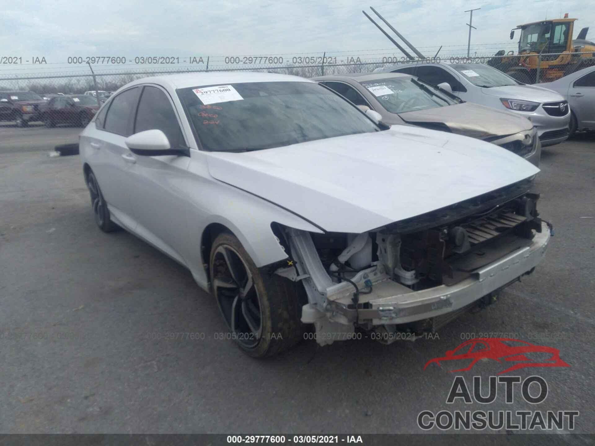 HONDA ACCORD SEDAN 2018 - 1HGCV1F31JA170614