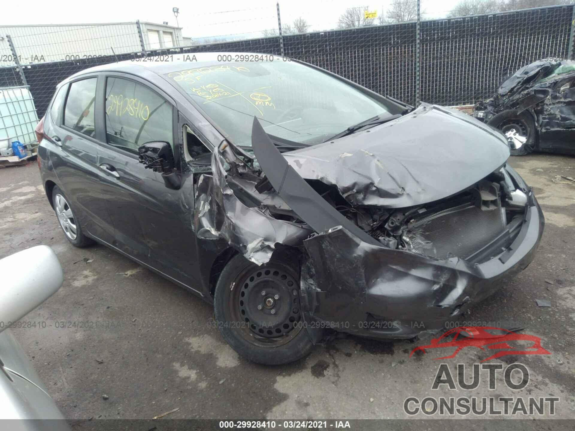 HONDA FIT 2016 - JHMGK5H52GX035886