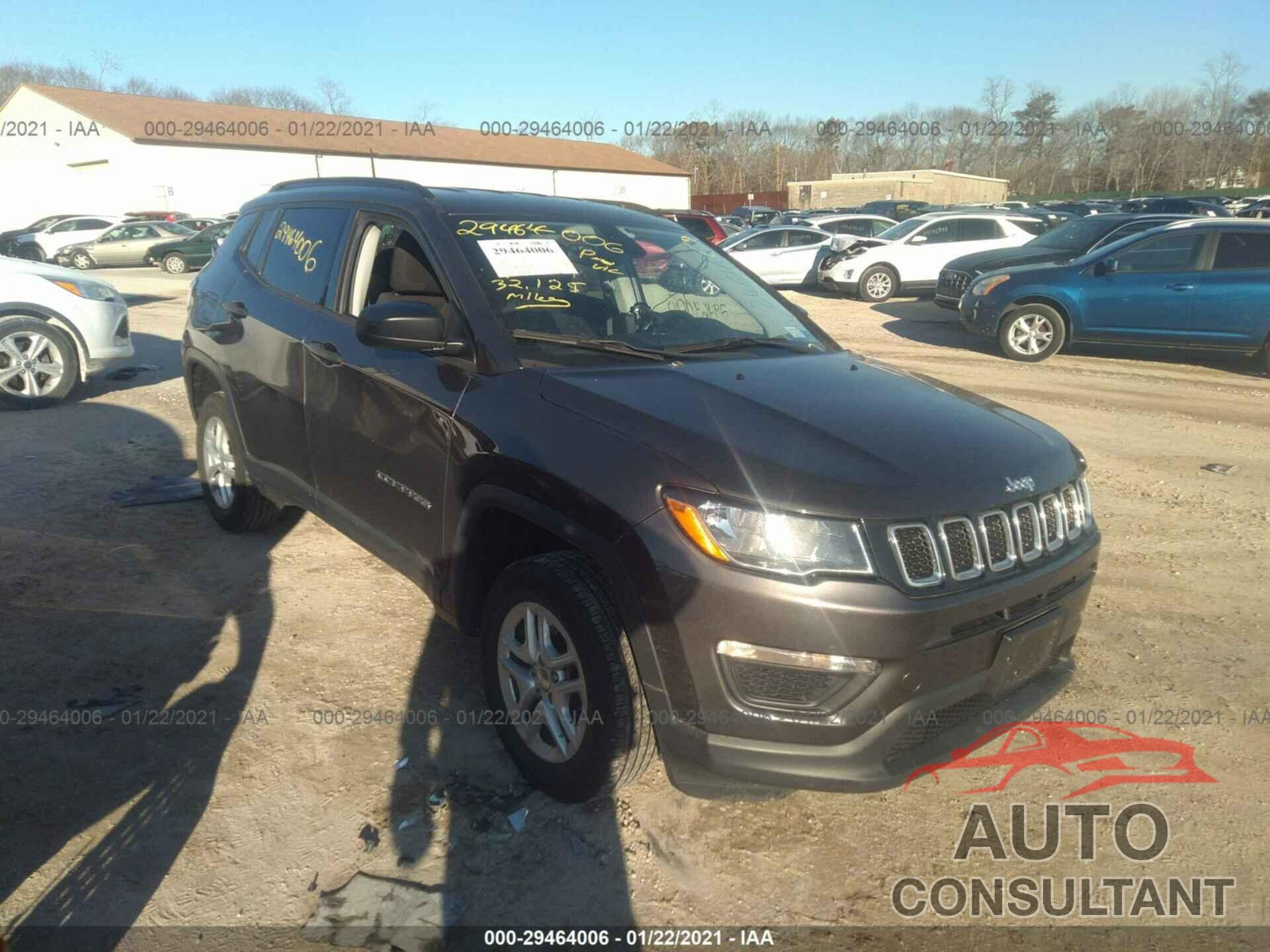 JEEP COMPASS 2017 - 3C4NJDAB0HT624616