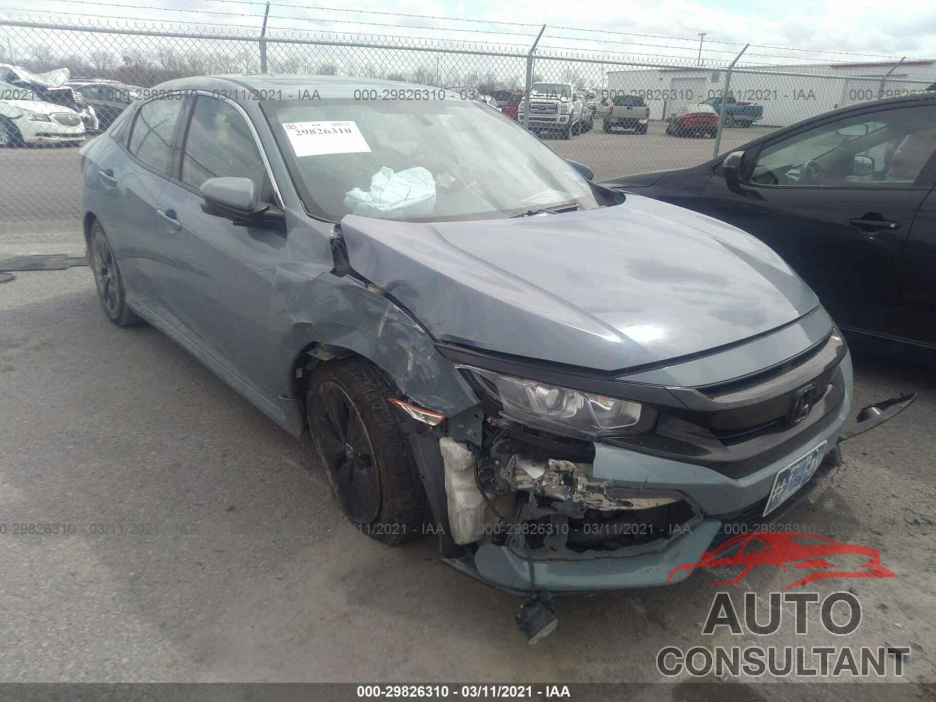 HONDA CIVIC HATCHBACK 2018 - SHHFK7H53JU200319