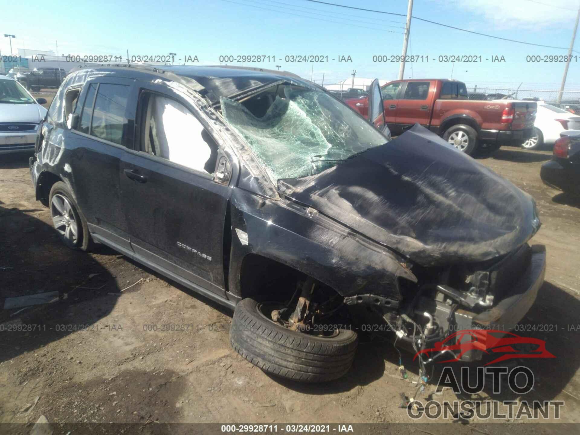 JEEP COMPASS 2017 - 1C4NJDEB4HD108825