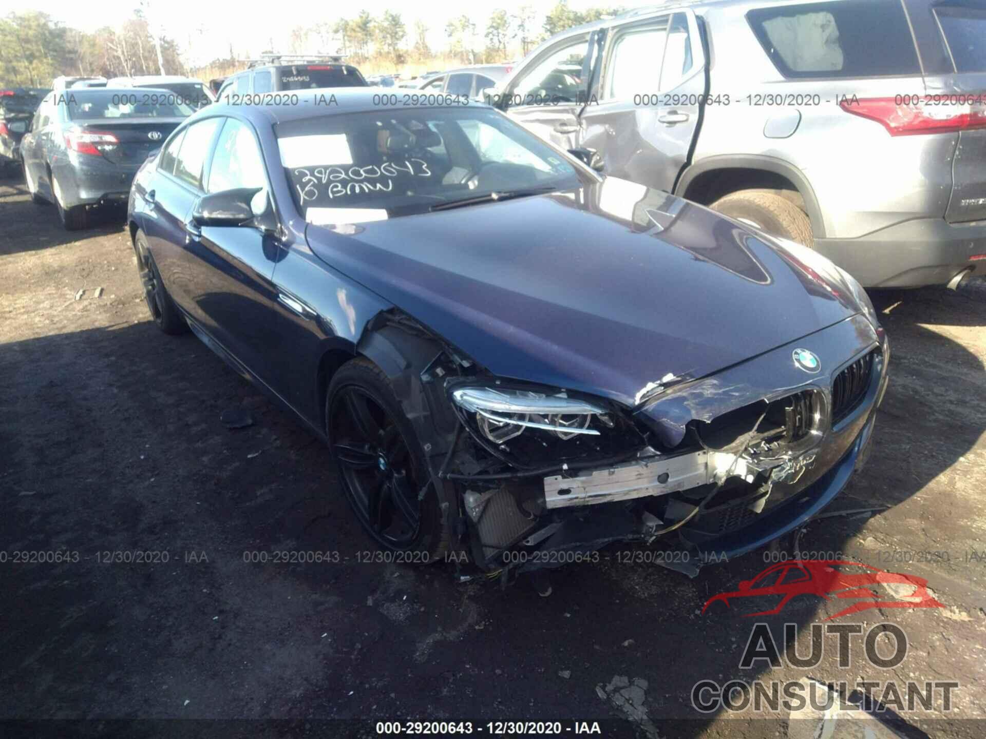 BMW 6 SERIES 2016 - WBA6D2C52GGT66106