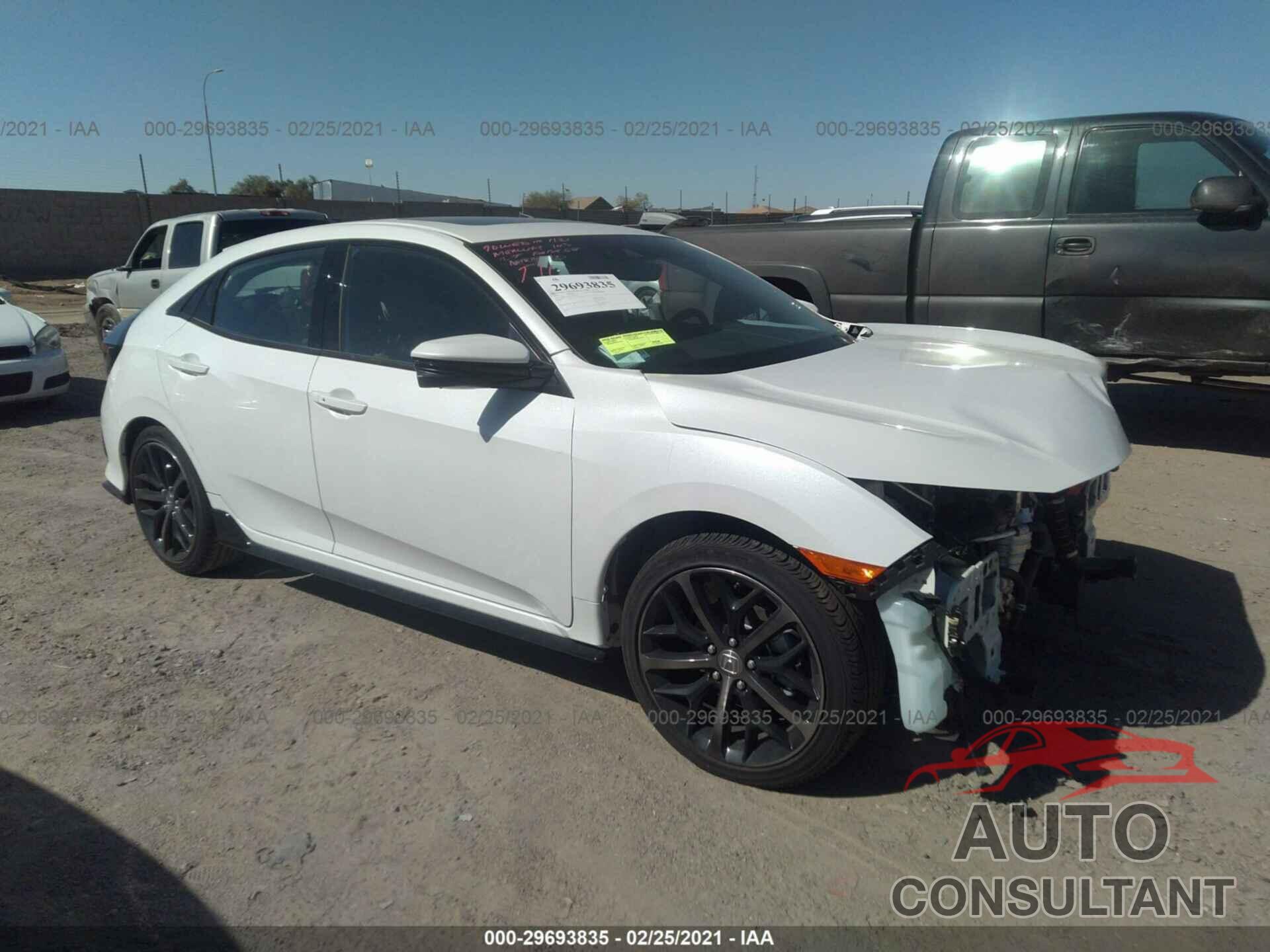 HONDA CIVIC HATCHBACK 2020 - SHHFK7H93LU422476