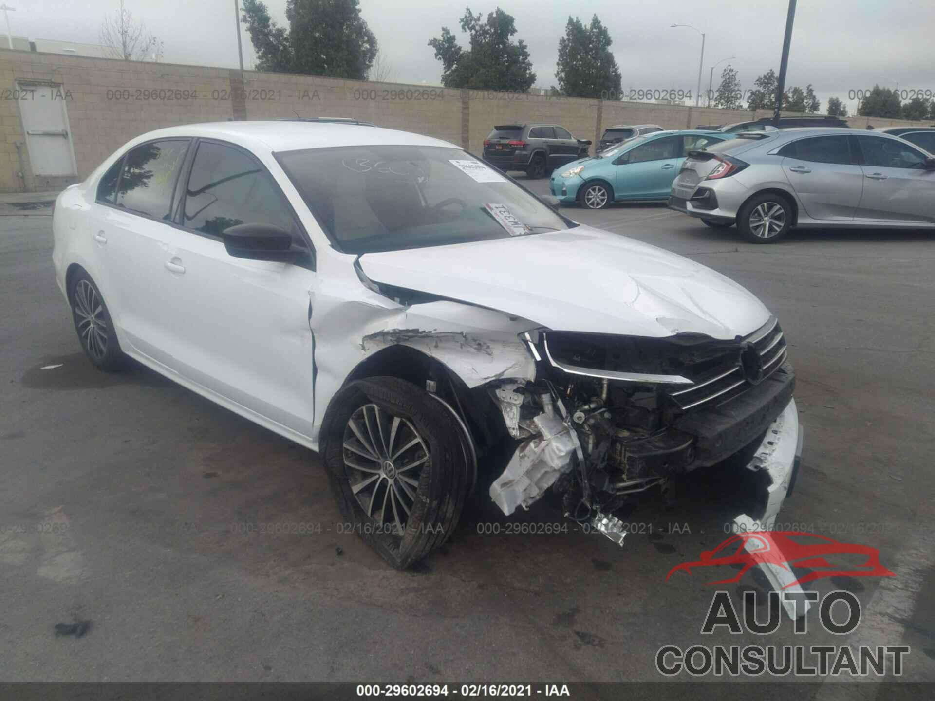 VOLKSWAGEN JETTA SEDAN 2016 - 3VWD17AJ8GM348518