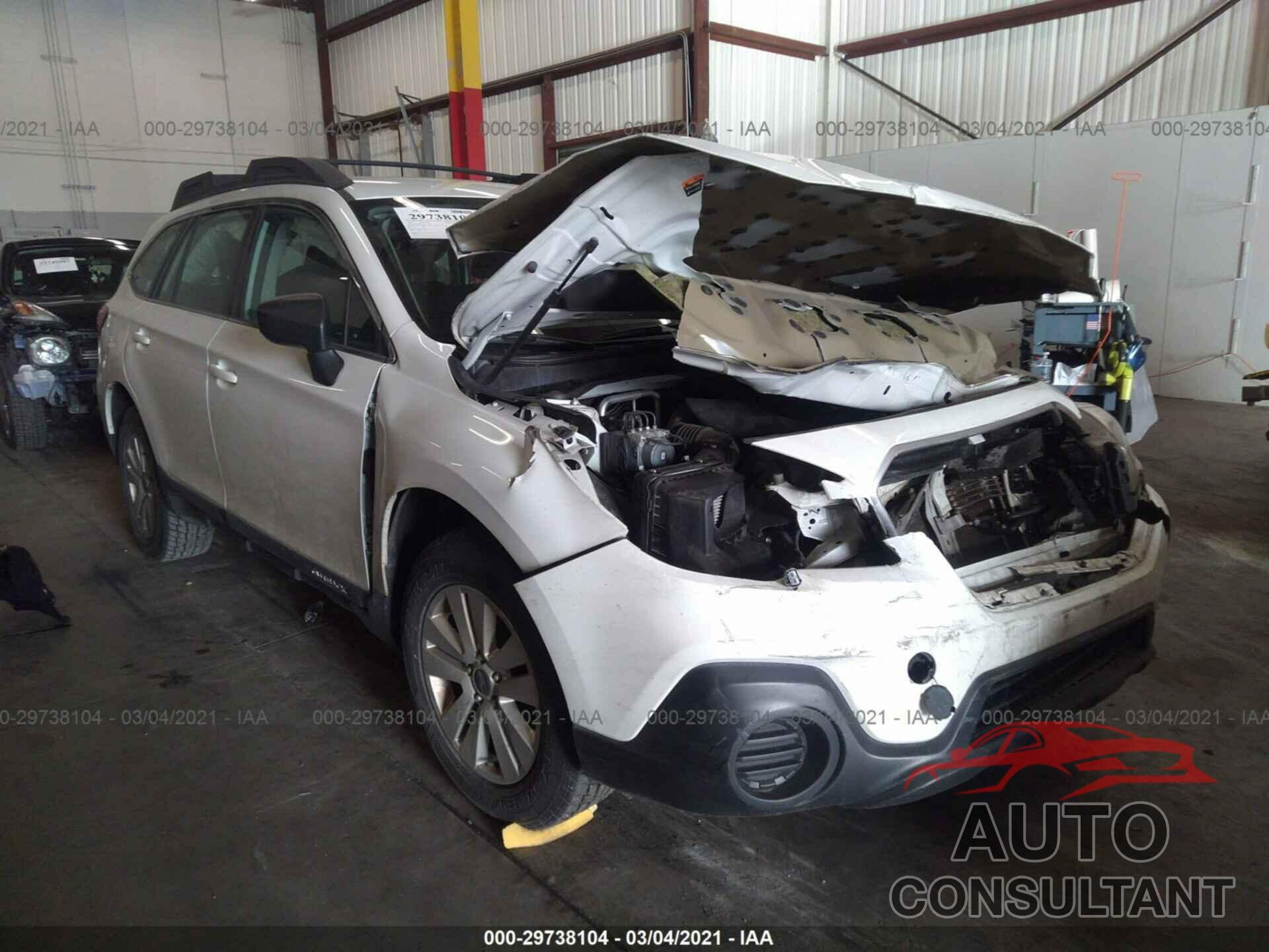 SUBARU OUTBACK 2018 - 4S4BSAAC1J3290505