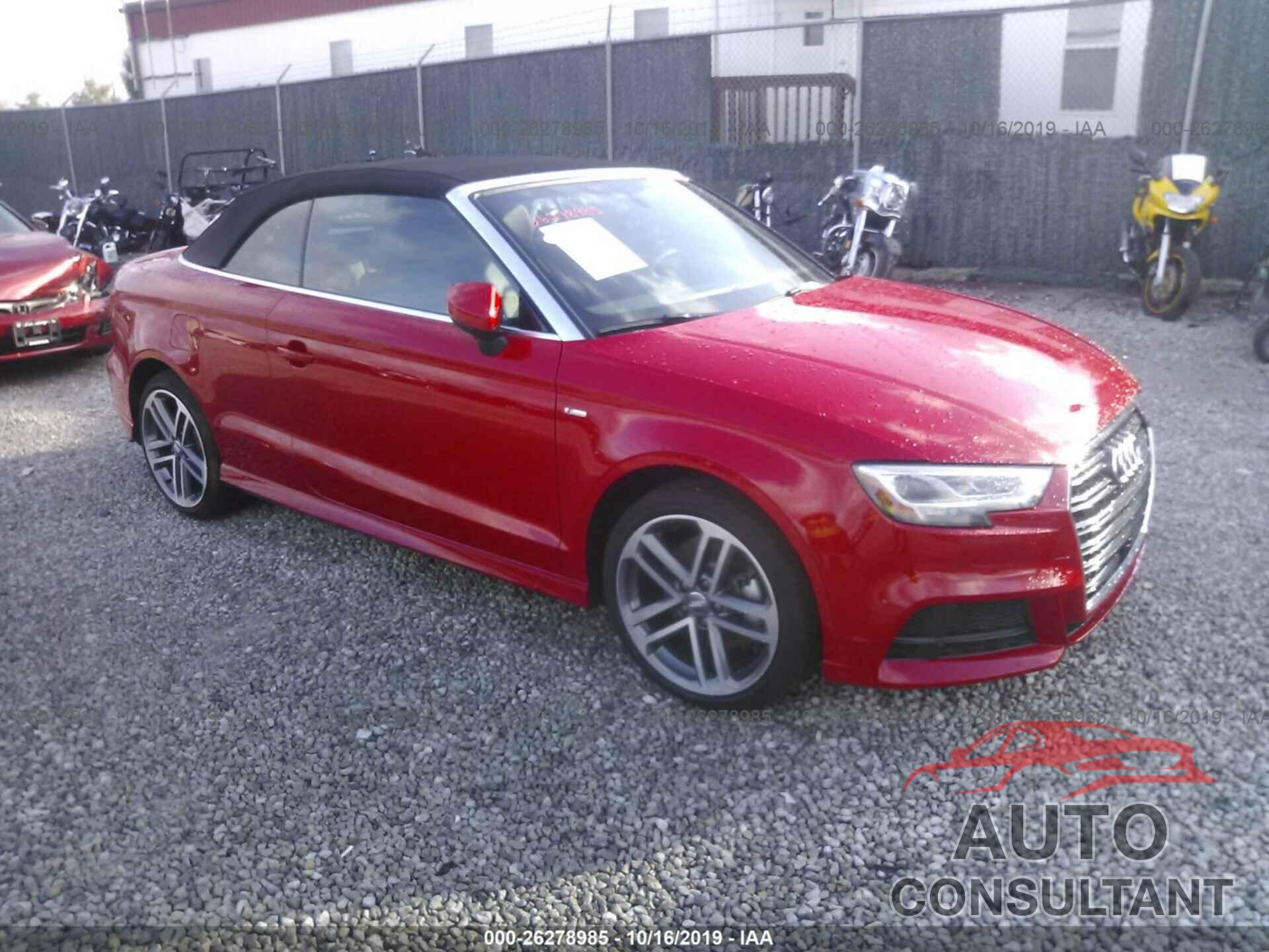 AUDI A3 2019 - WAU5ULFF3K1030708