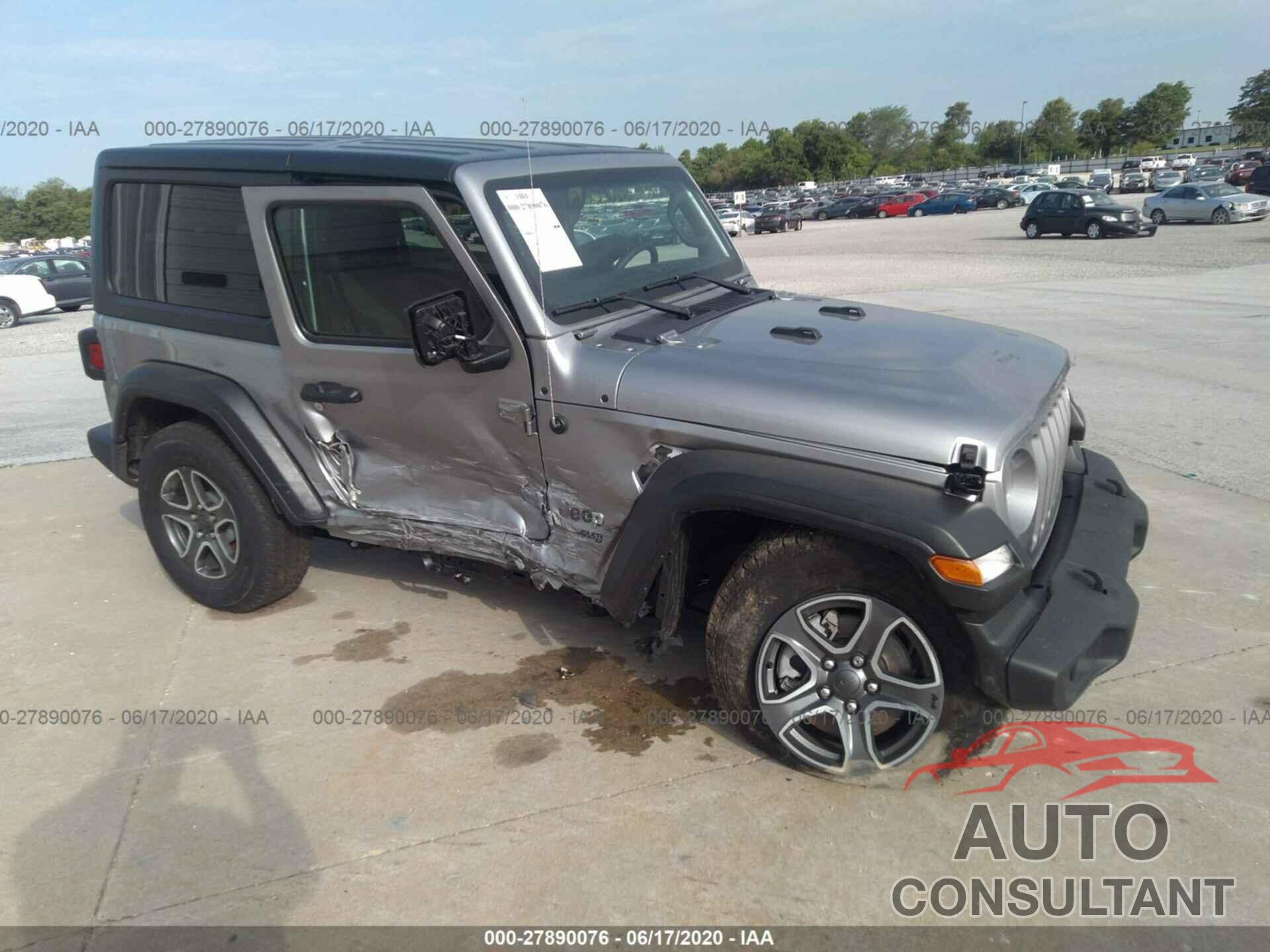 JEEP WRANGLER 2020 - 1C4GJXAN8LW134593