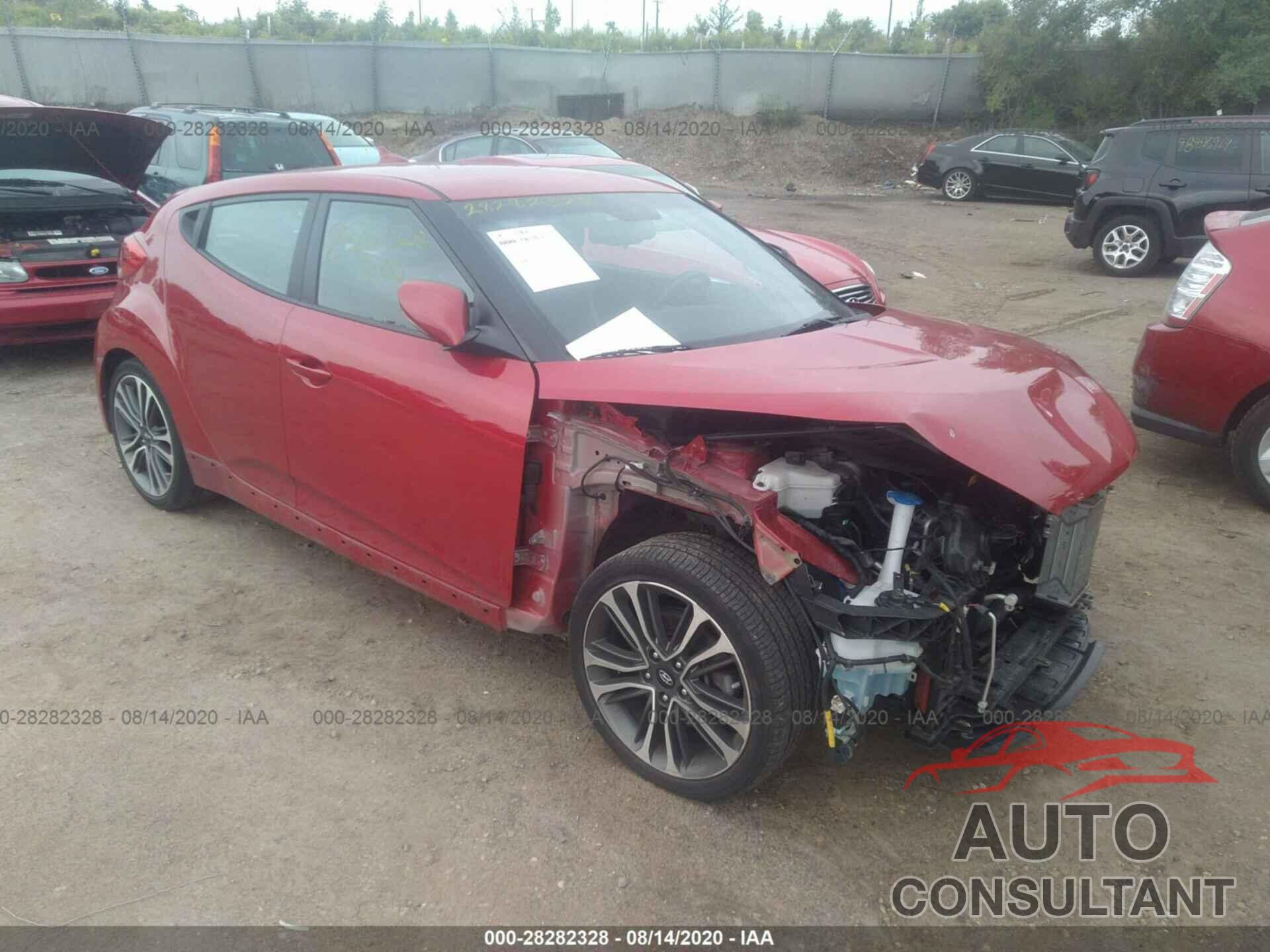 HYUNDAI VELOSTER 2016 - KMHTC6AE4GU264242