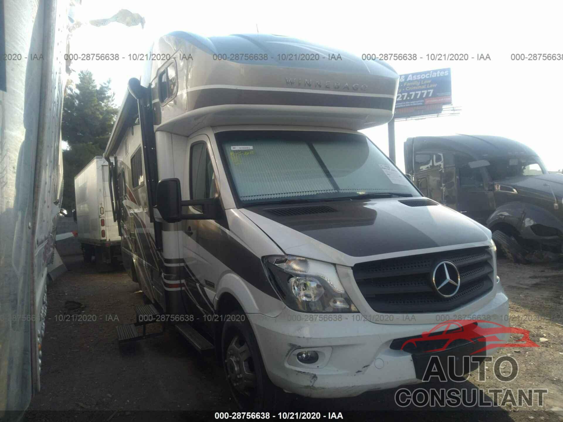 MERCEDES-BENZ SPRINTER 2016 - WDAPF4CC2G9645011