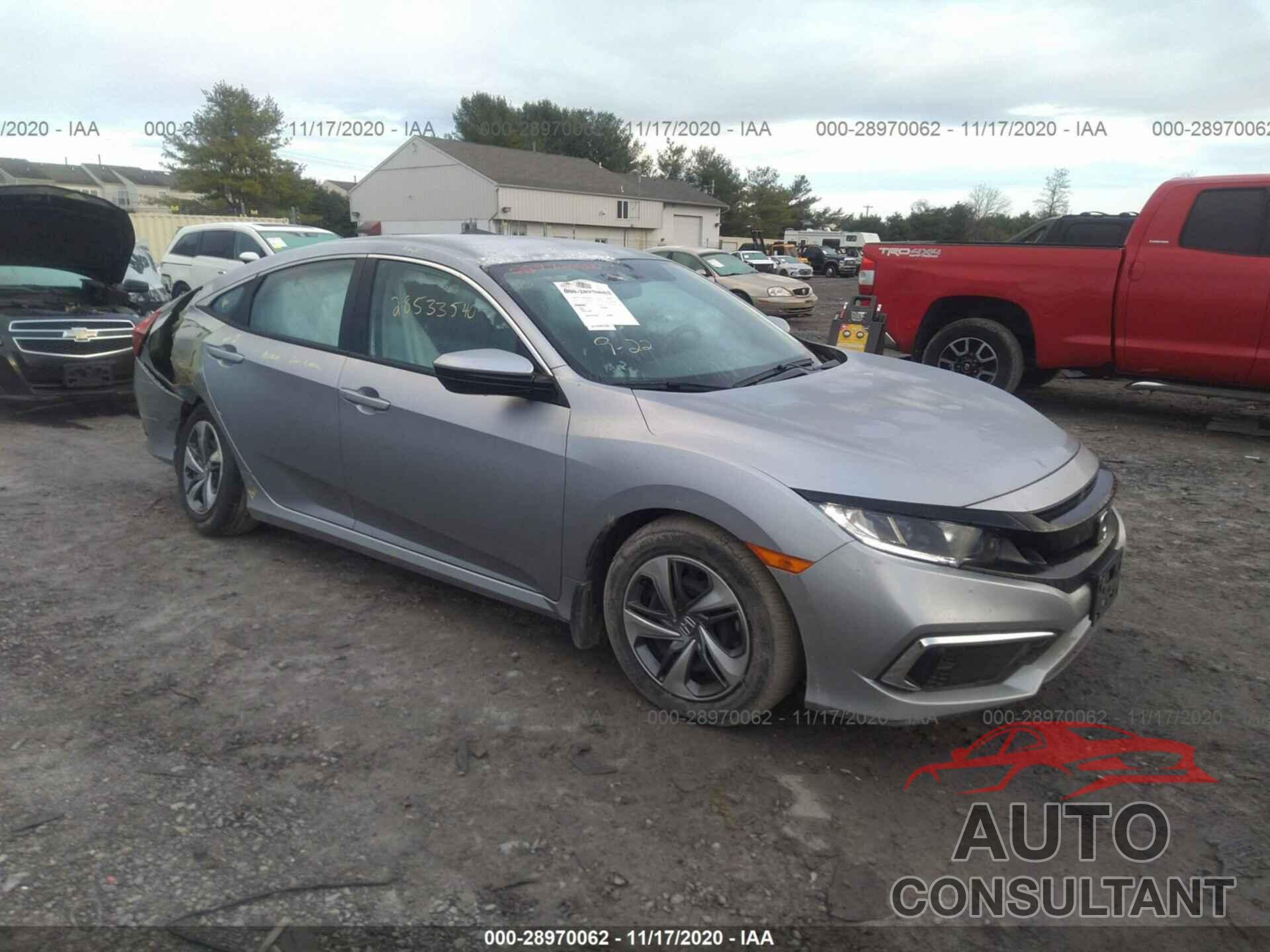 HONDA CIVIC SEDAN 2019 - 2HGFC2F63KH554500