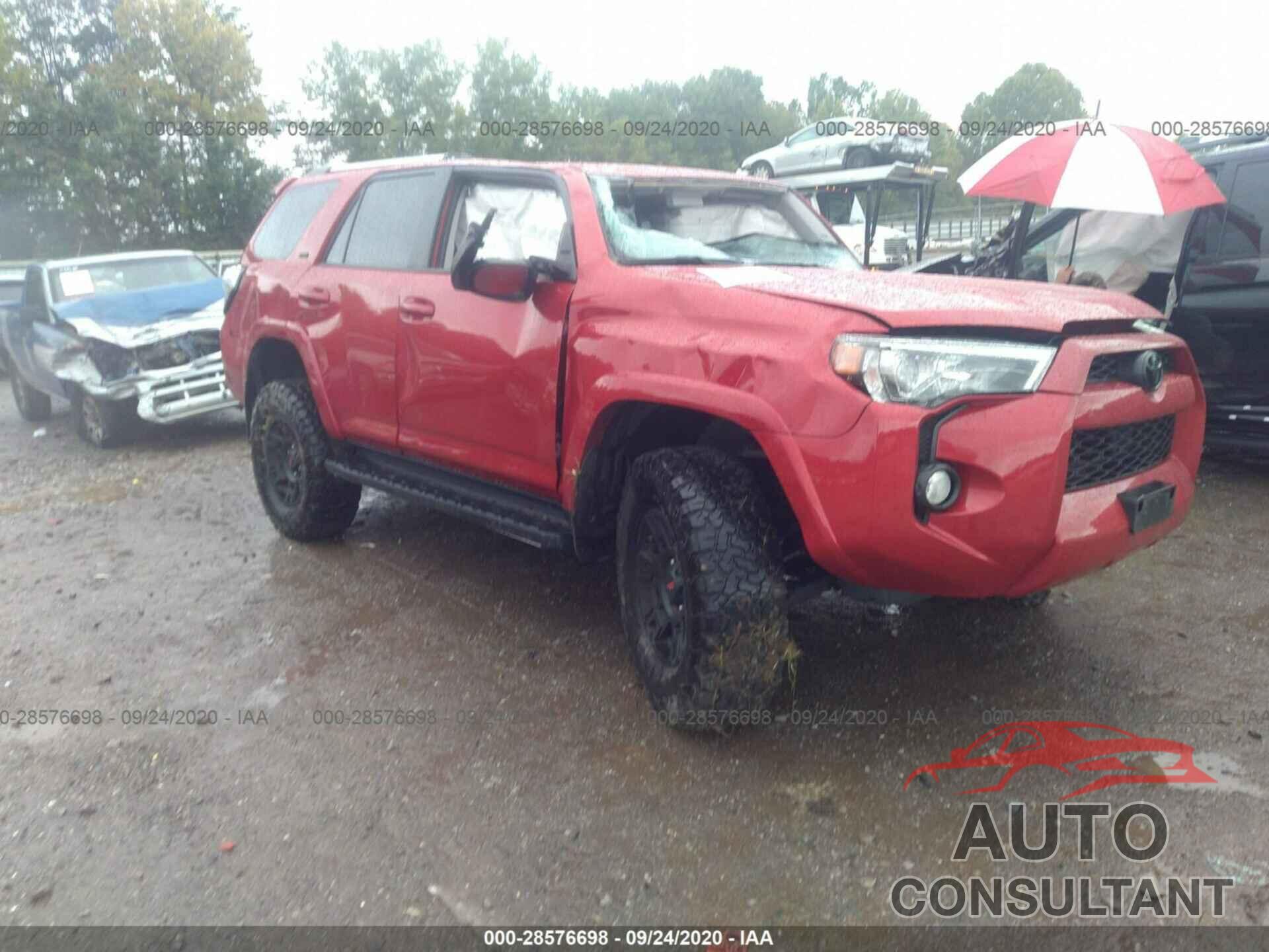 TOYOTA 4RUNNER 2019 - JTEBU5JRXK5612389