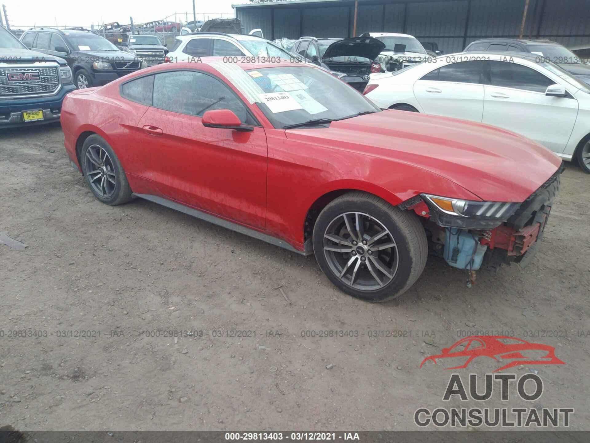 FORD MUSTANG 2016 - 1FA6P8TH9G5285015