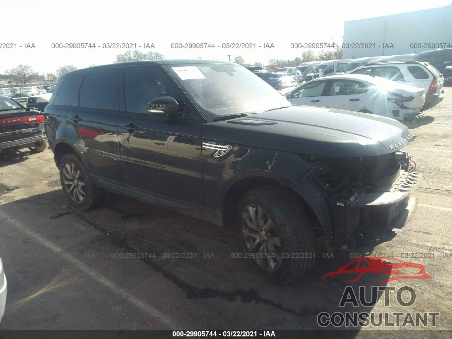 LAND ROVER RANGE ROVER SPORT 2016 - SALWR2PF5GA114112