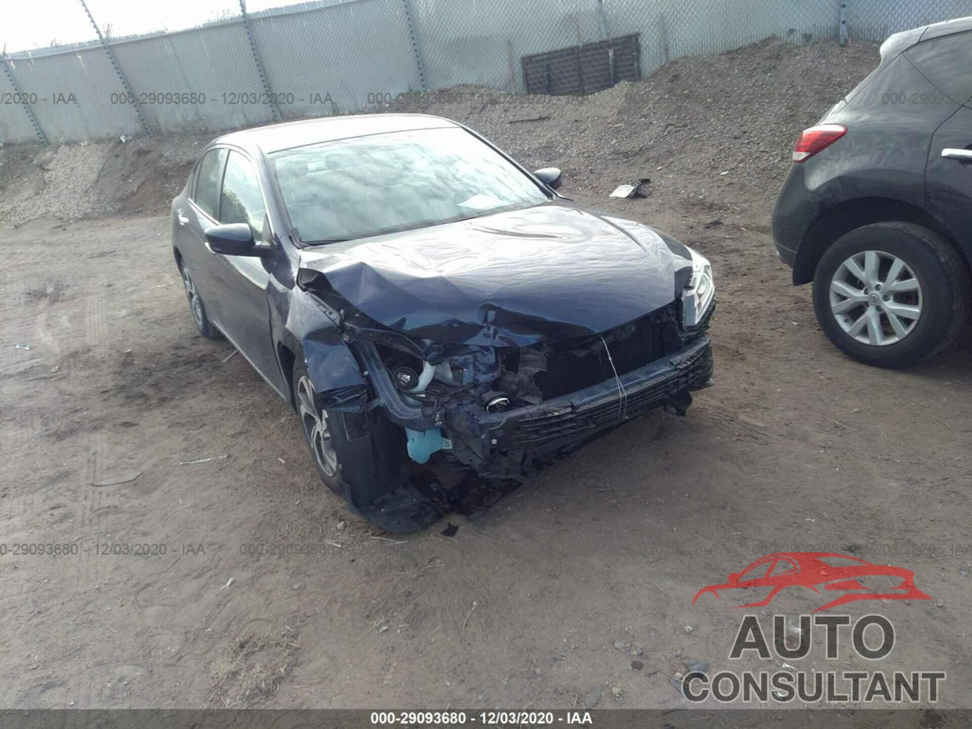 HONDA ACCORD SEDAN 2017 - 1HGCR2F31HA272953