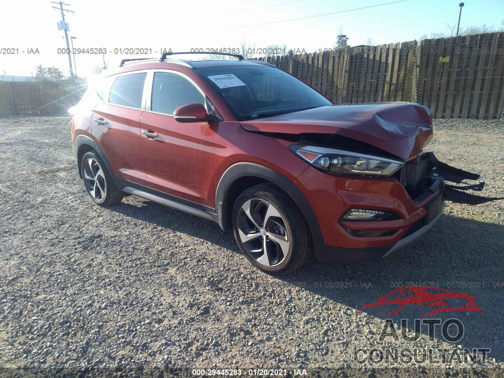 HYUNDAI TUCSON 2017 - KM8J33A23HU334553