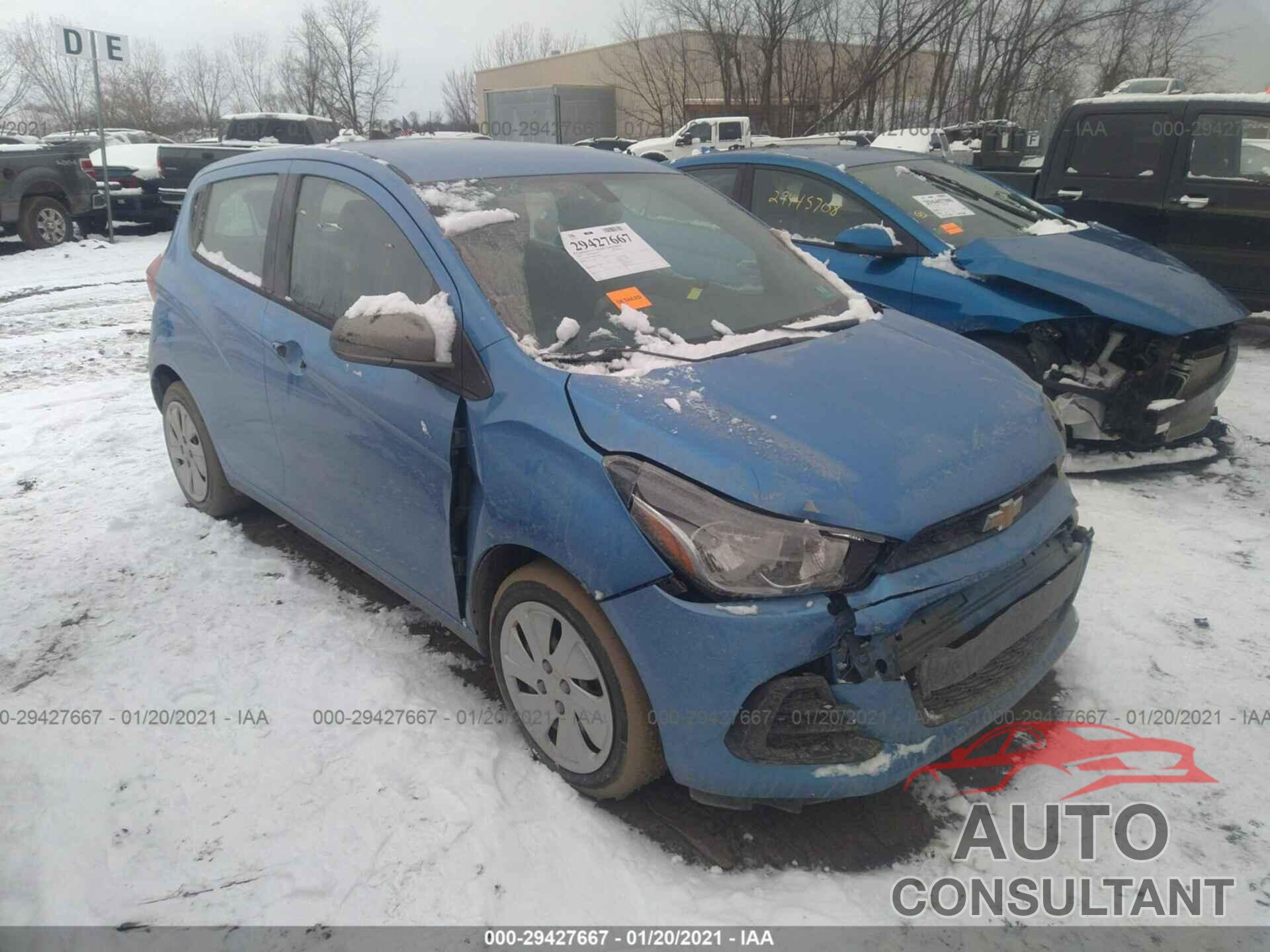 CHEVROLET SPARK 2017 - KL8CB6SA0HC758889