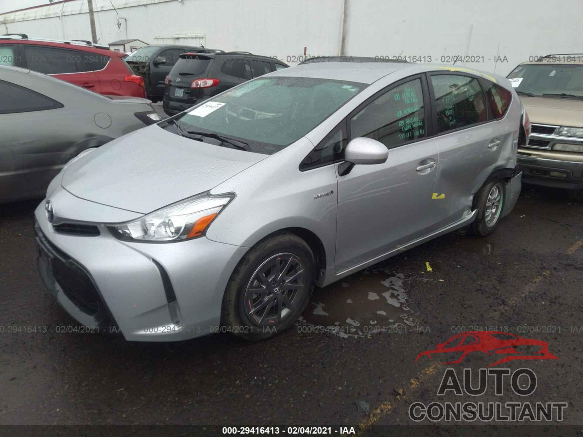 TOYOTA PRIUS V 2017 - JTDZN3EU3HJ064058