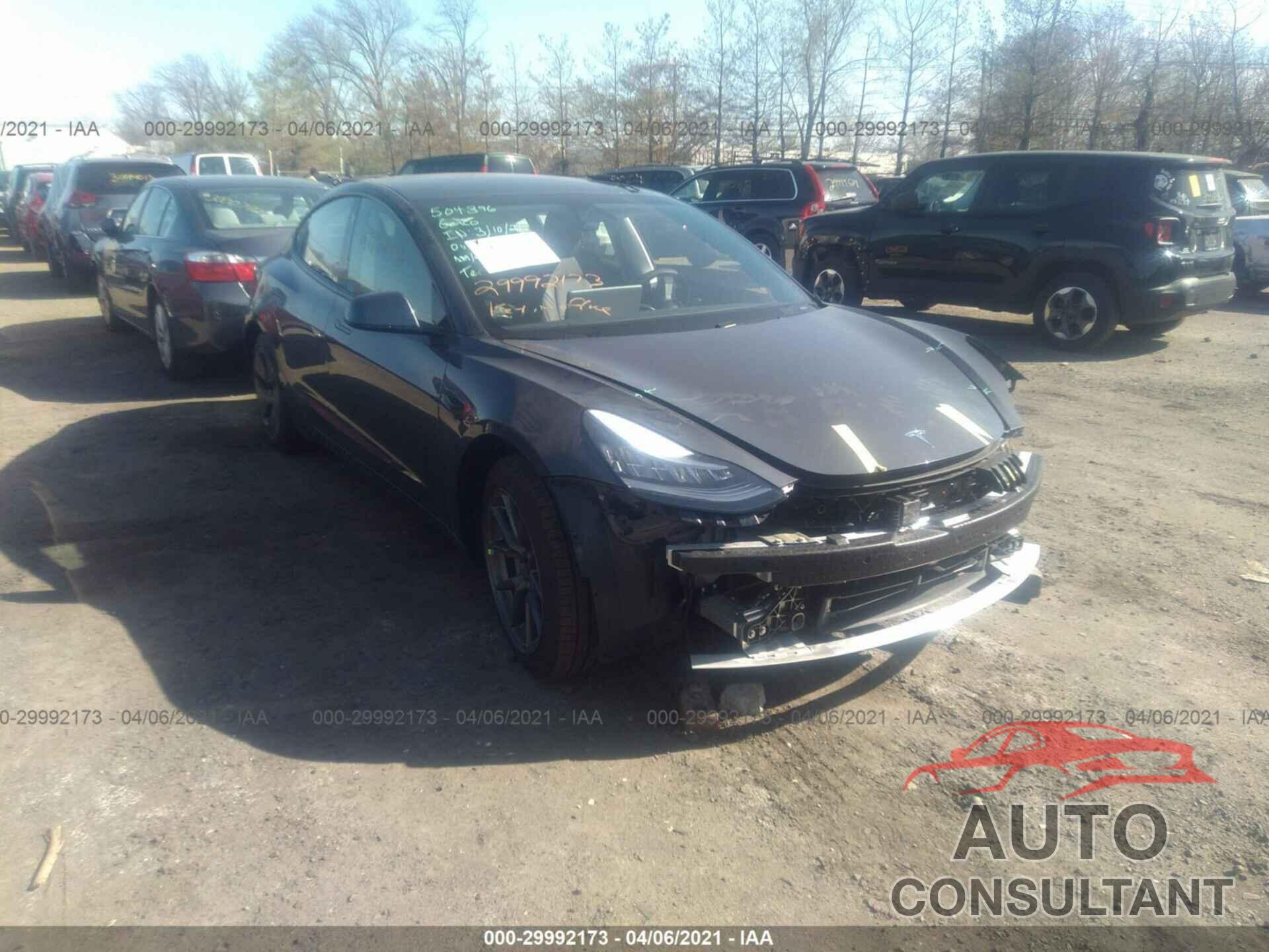 TESLA MODEL 3 2021 - 5YJ3E1EA1MF854038