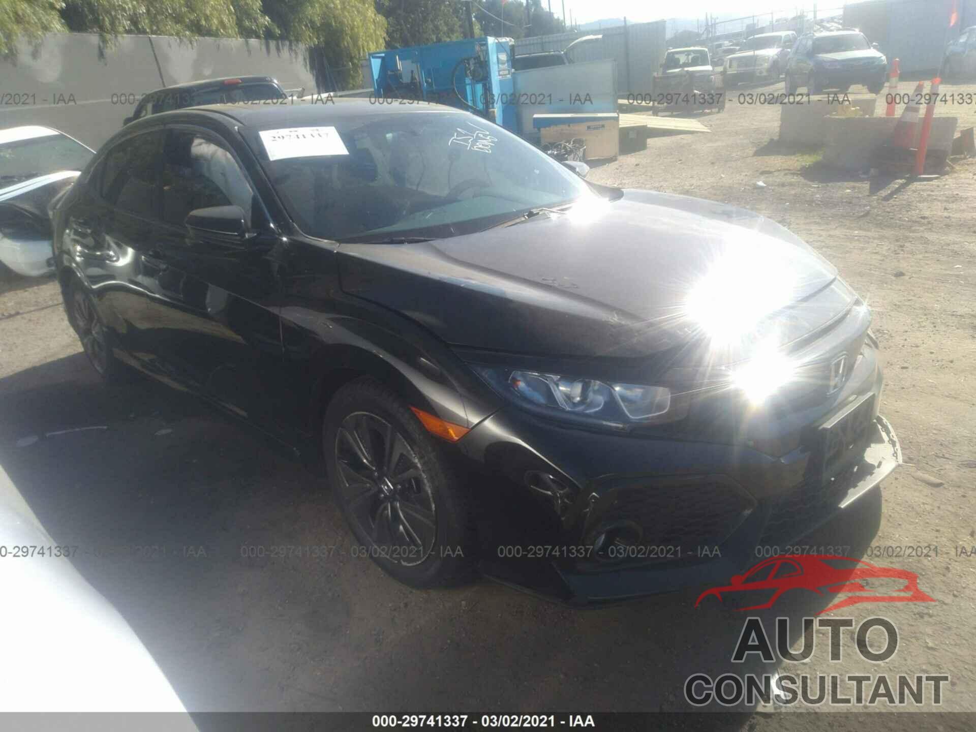 HONDA CIVIC HATCHBACK 2017 - SHHFK7H5XHU404352