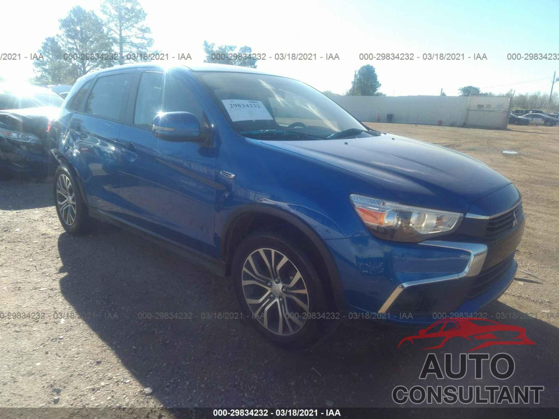 MITSUBISHI OUTLANDER SPORT 2017 - JA4AP3AU4HZ063946