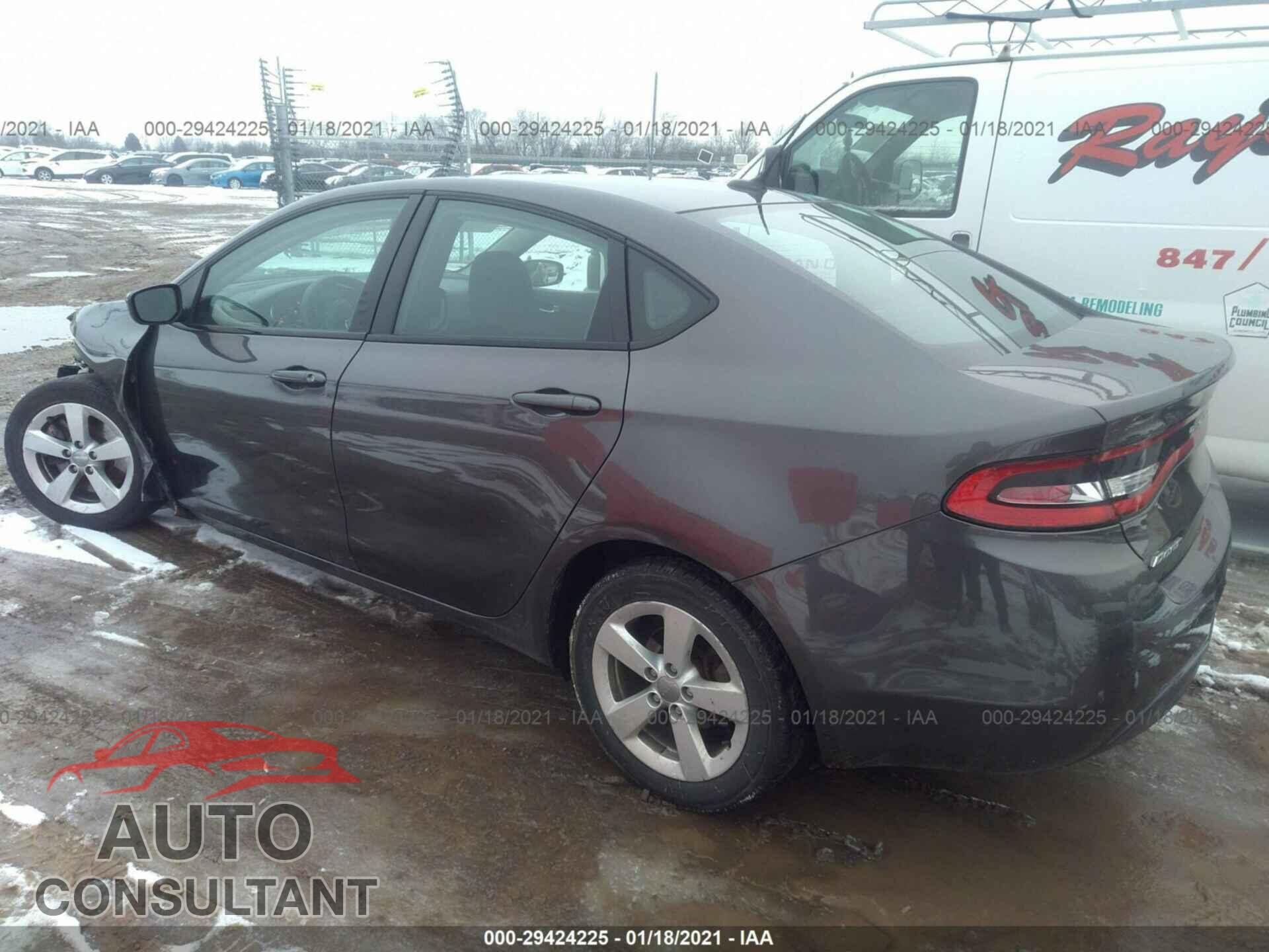 DODGE DART 2016 - 1C3CDFBA7GD623195