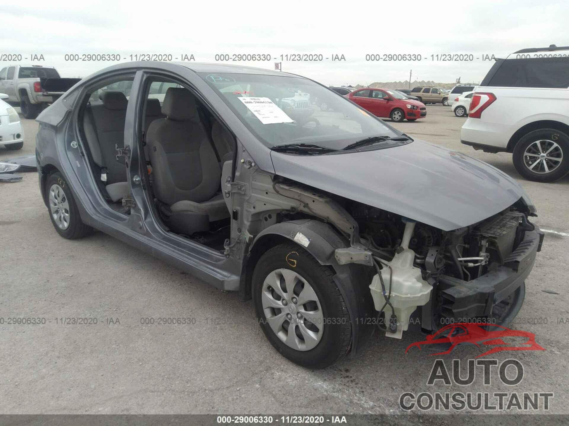 HYUNDAI ACCENT 2016 - KMHCT4AE0GU980964