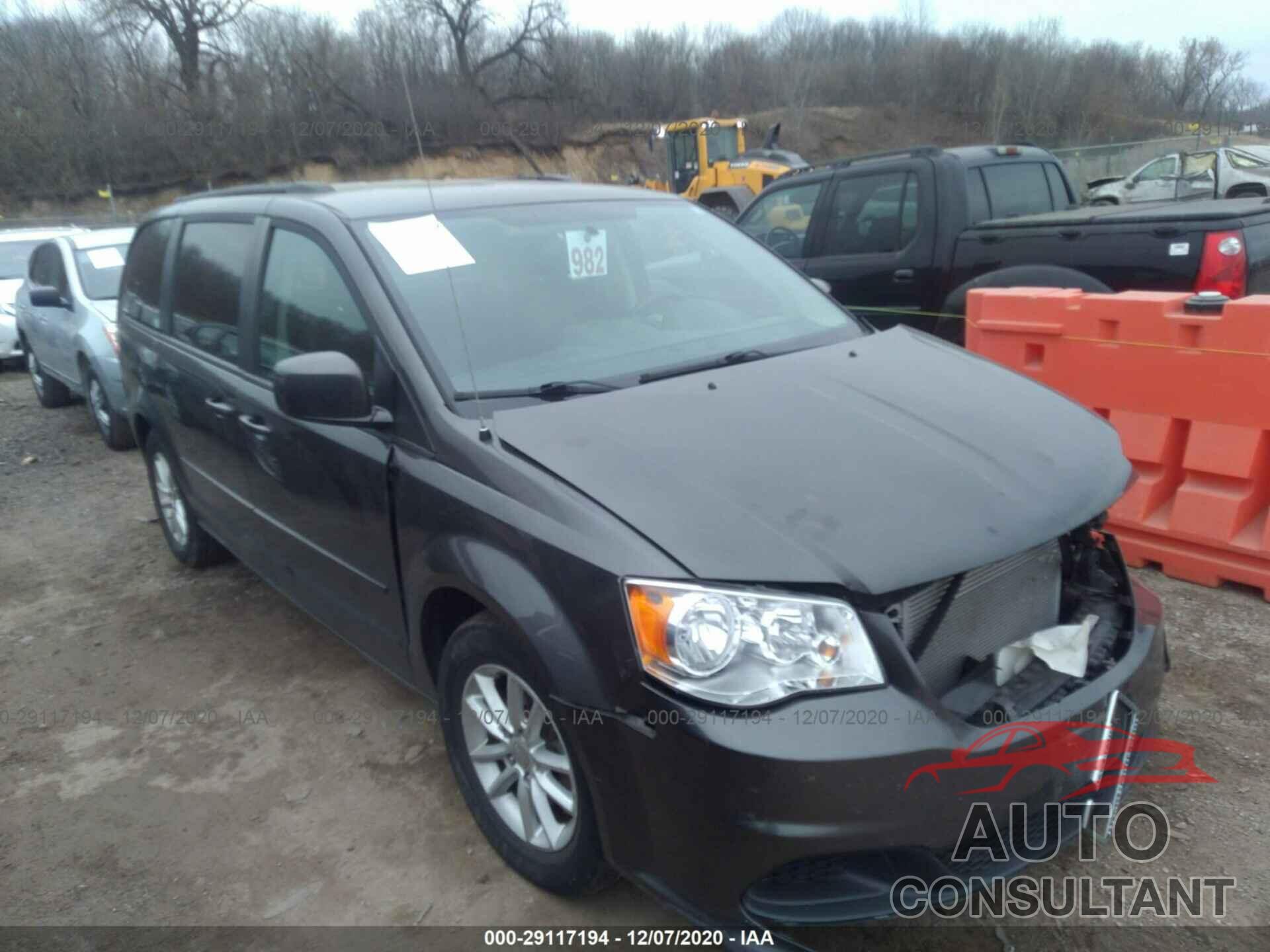 DODGE GRAND CARAVAN 2016 - 2C4RDGCG3GR323505