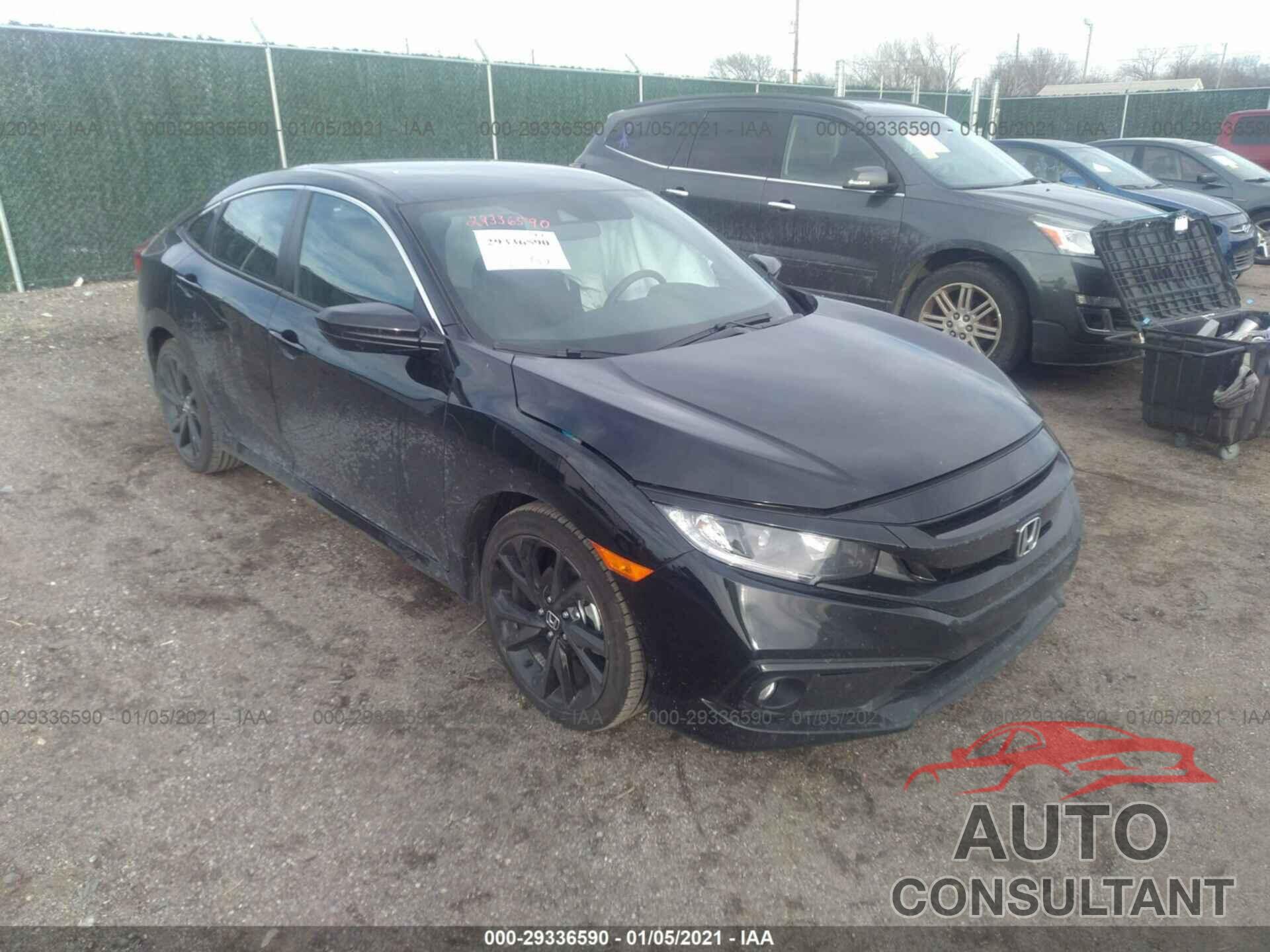 HONDA CIVIC SEDAN 2020 - 19XFC2F85LE026051