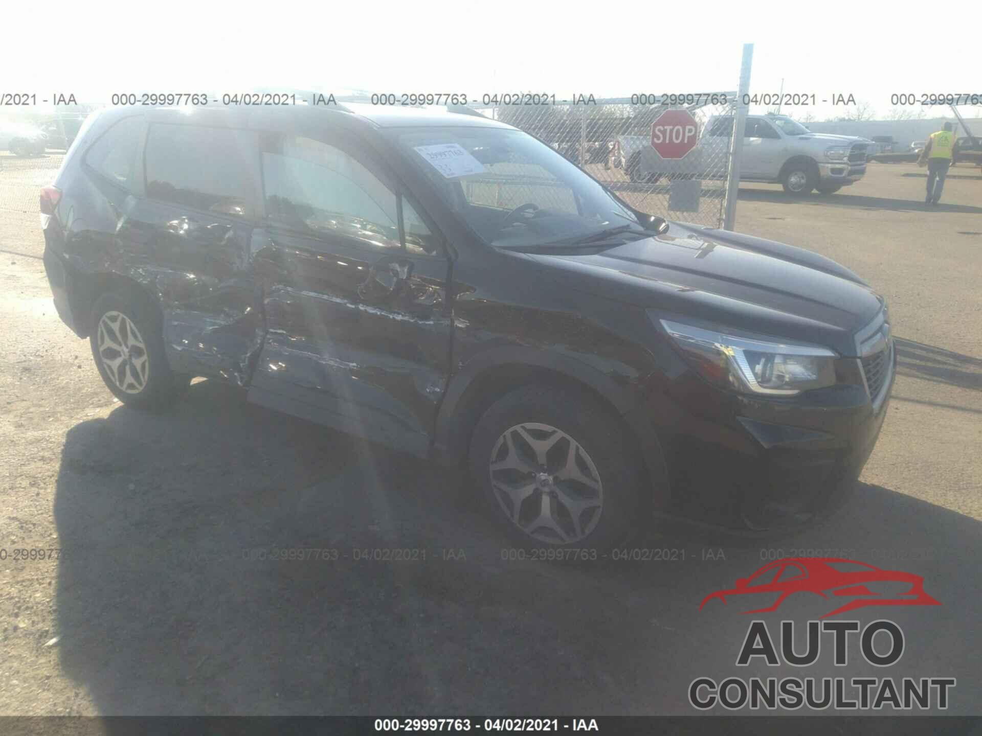 SUBARU FORESTER 2019 - JF2SKAEC1KH528986