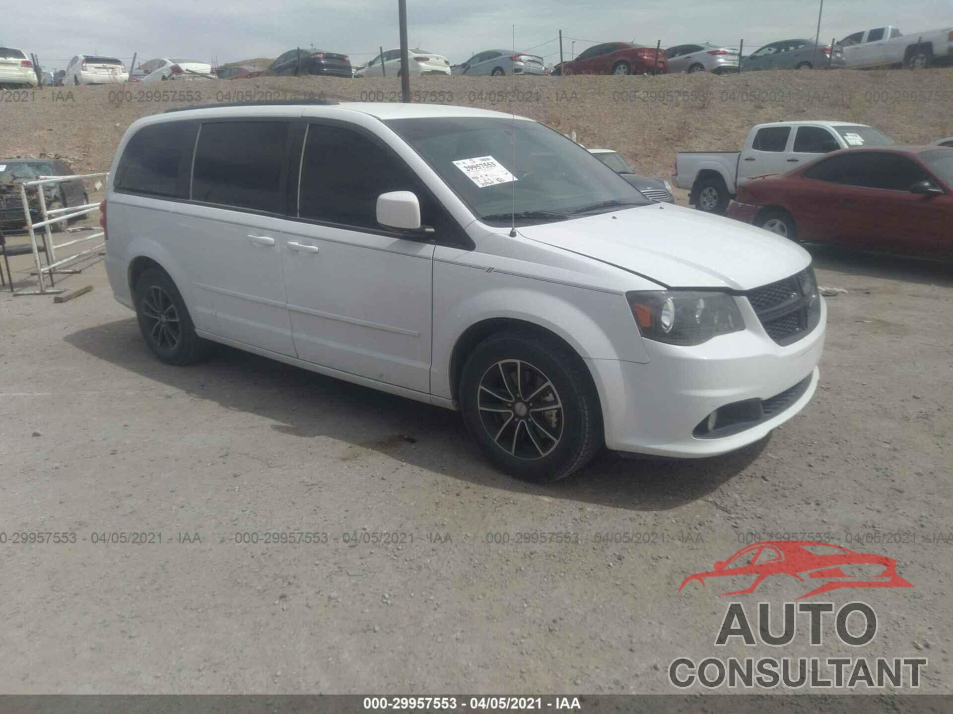 DODGE GRAND CARAVAN 2017 - 2C4RDGCG9HR678776