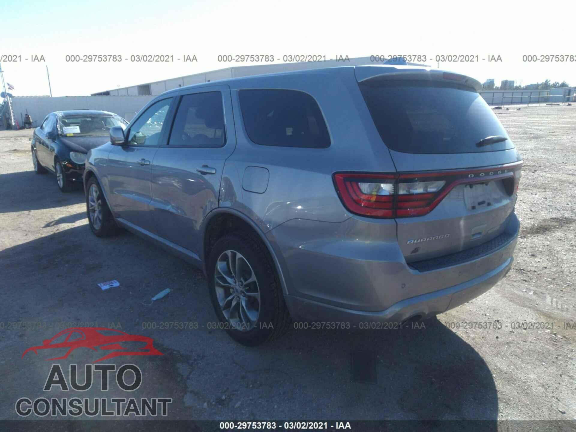 DODGE DURANGO 2020 - 1C4SDJCT2LC155127