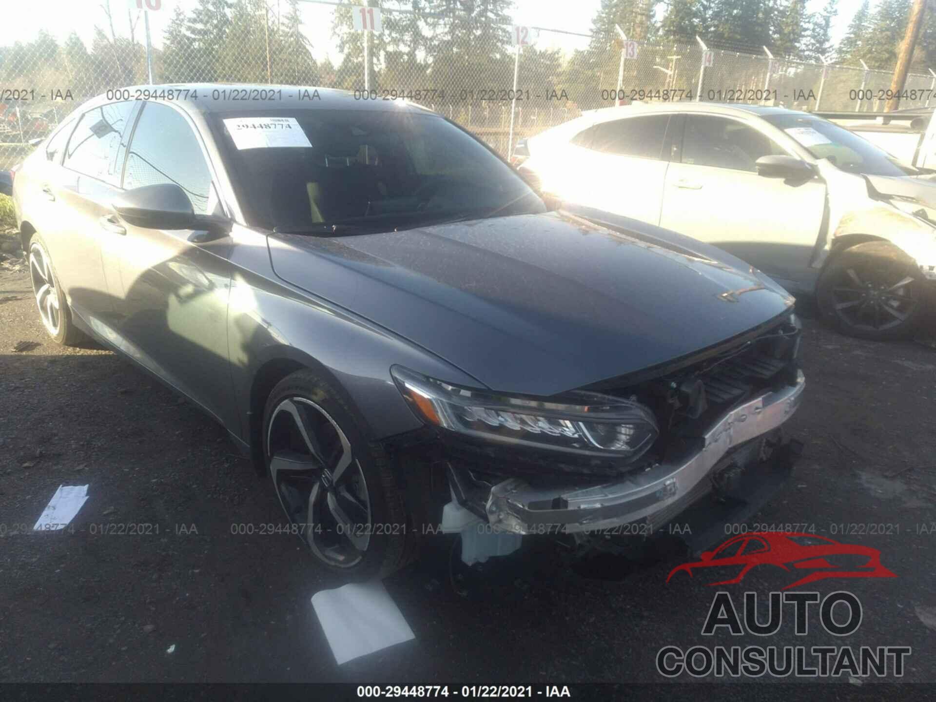 HONDA ACCORD SEDAN 2019 - 1HGCV1F37KA007886