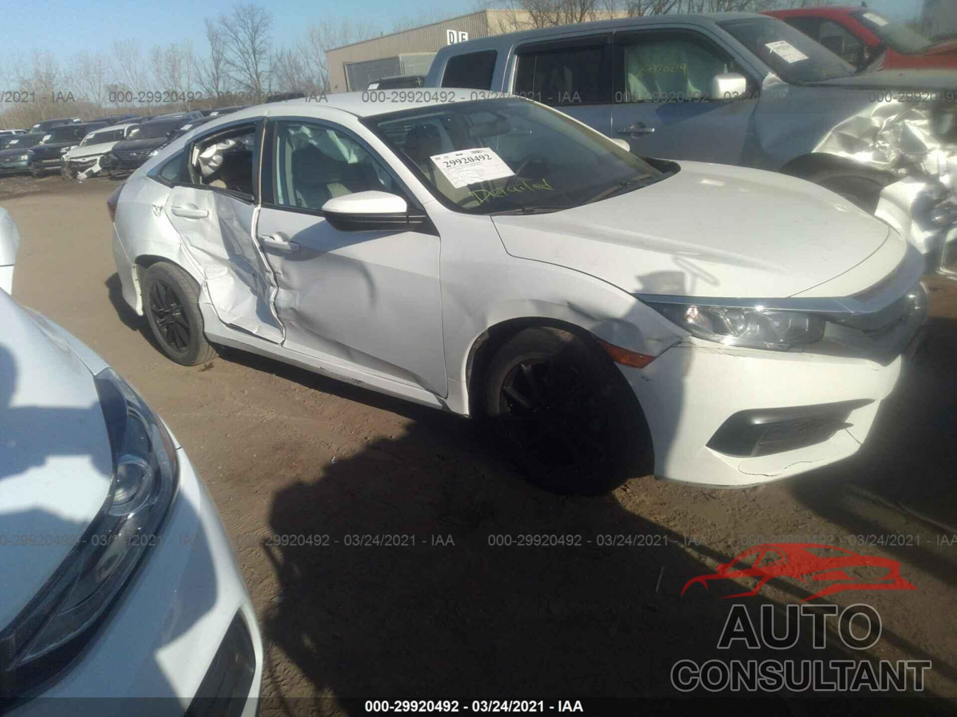 HONDA CIVIC SEDAN 2018 - 2HGFC2F57JH601548