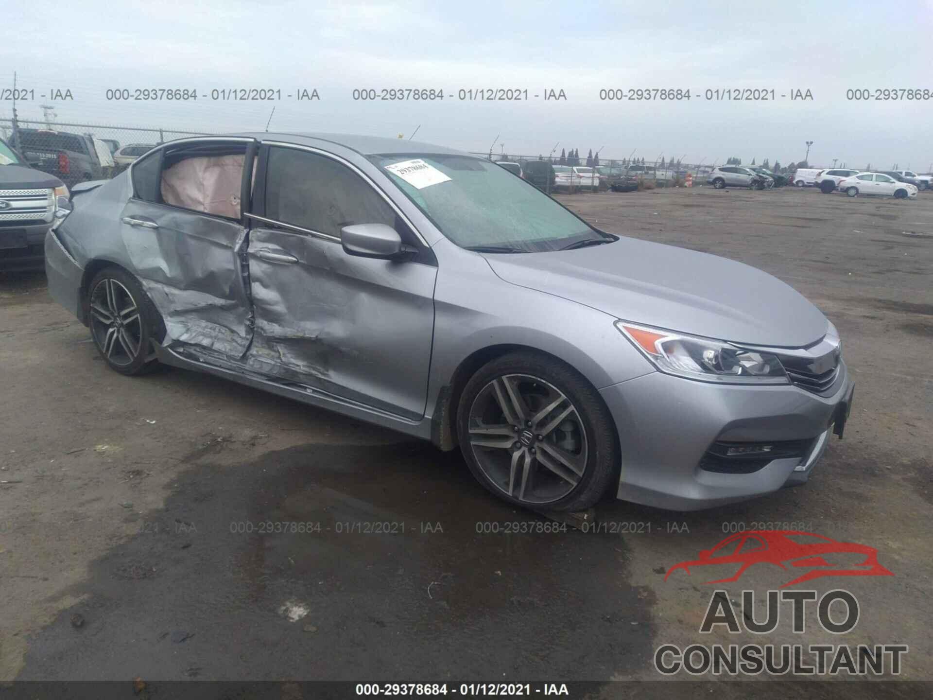 HONDA ACCORD SEDAN 2017 - 1HGCR2F54HA306210