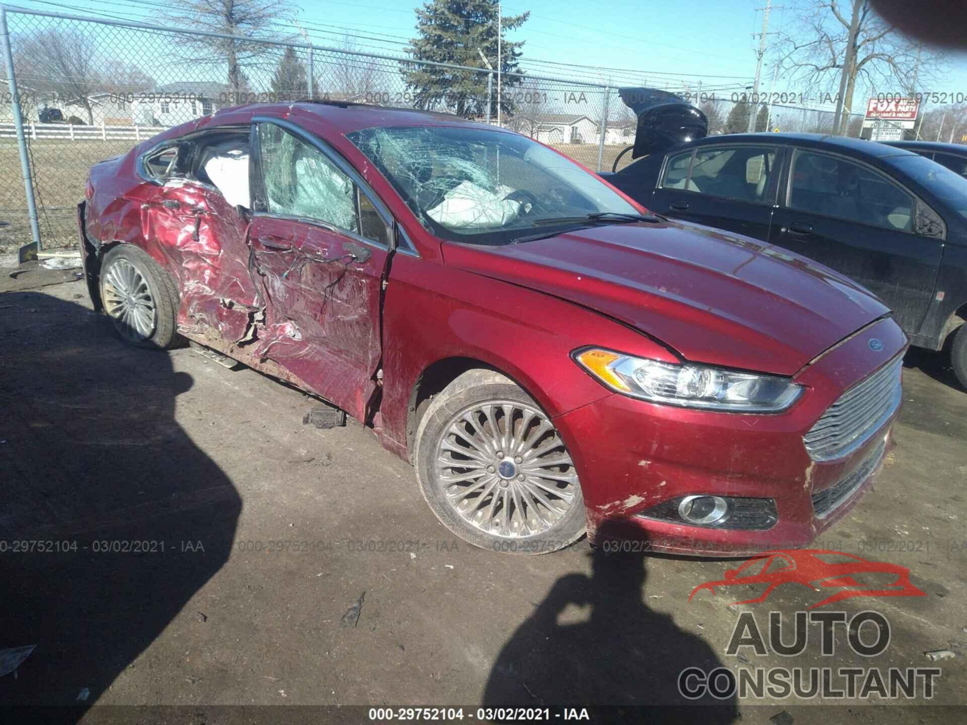 FORD FUSION 2016 - 3FA6P0K93GR232075
