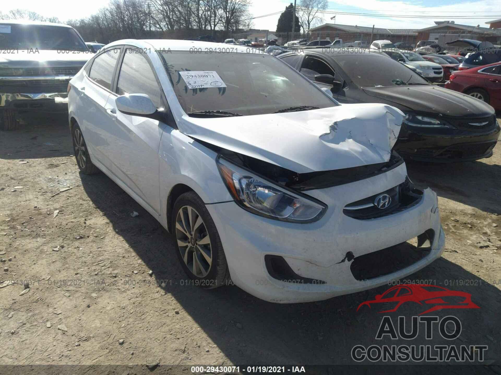 HYUNDAI ACCENT 2017 - KMHCT4AE8HU277050