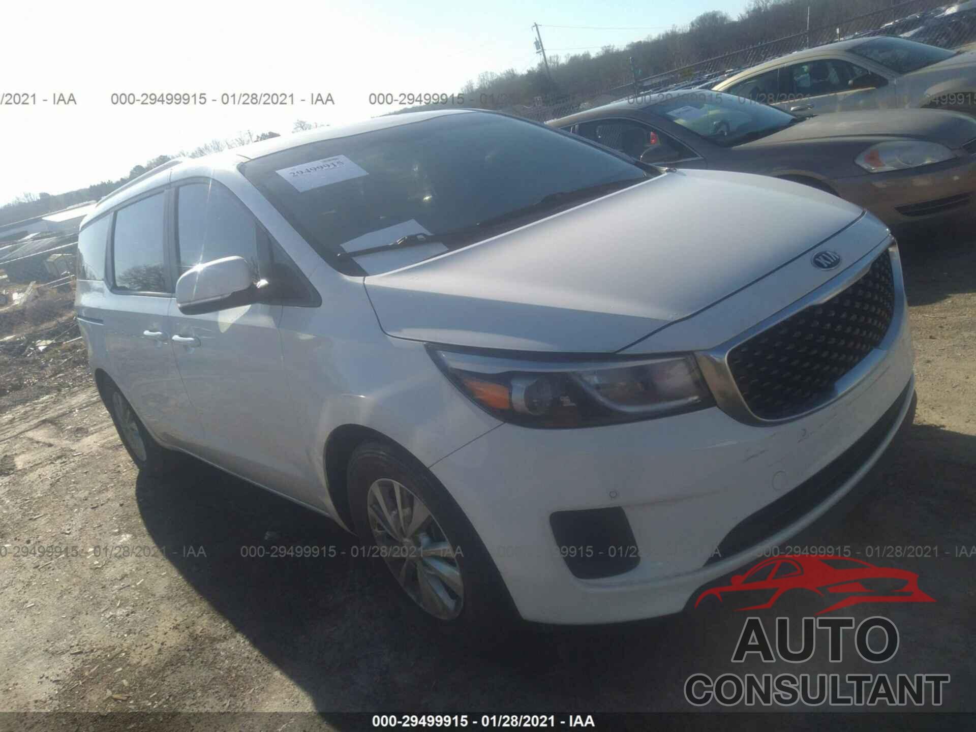 KIA SEDONA 2017 - KNDMB5C14H6267499