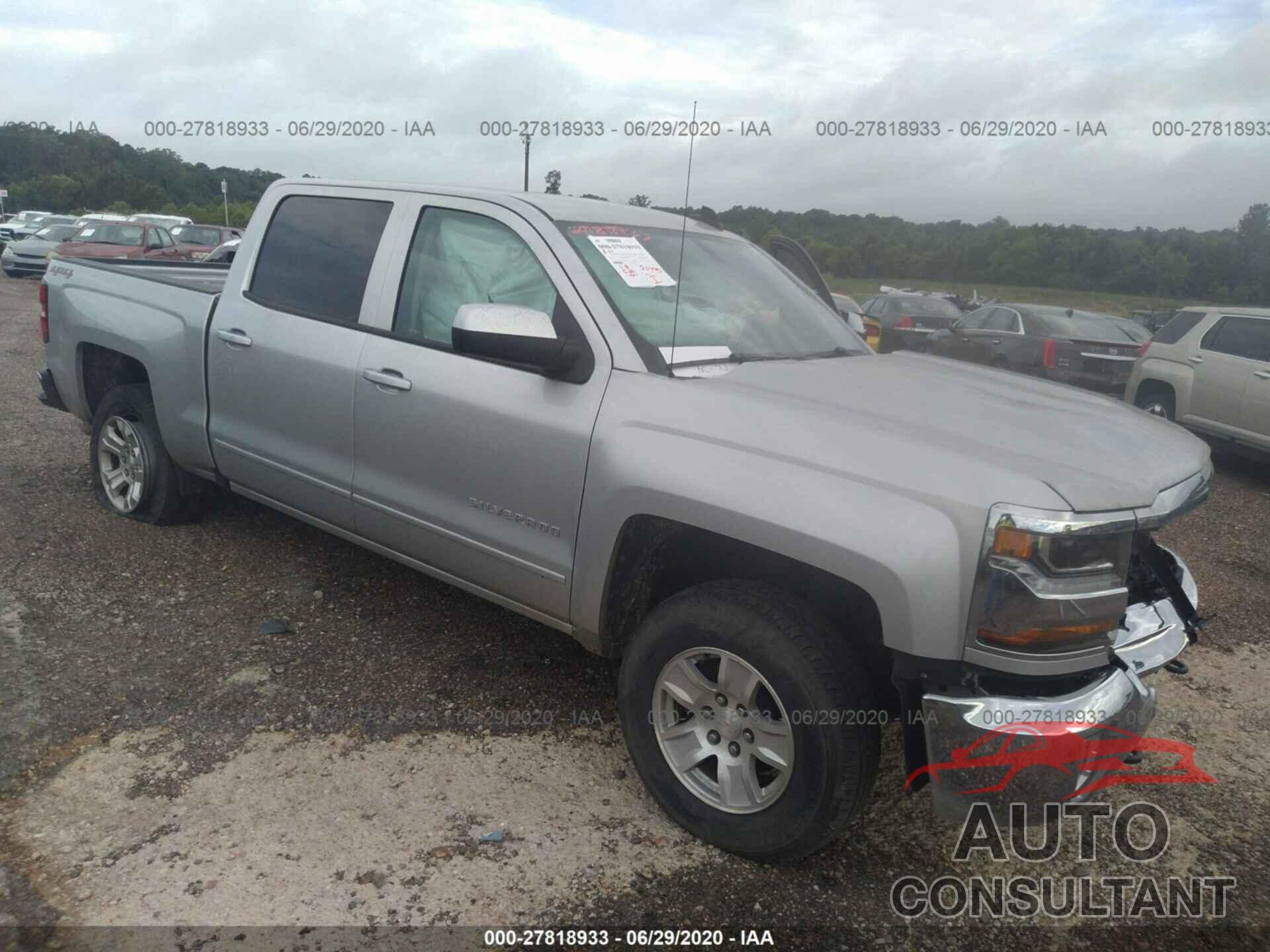CHEVROLET SILVERADO 2018 - 3GCUKREC9JG415706