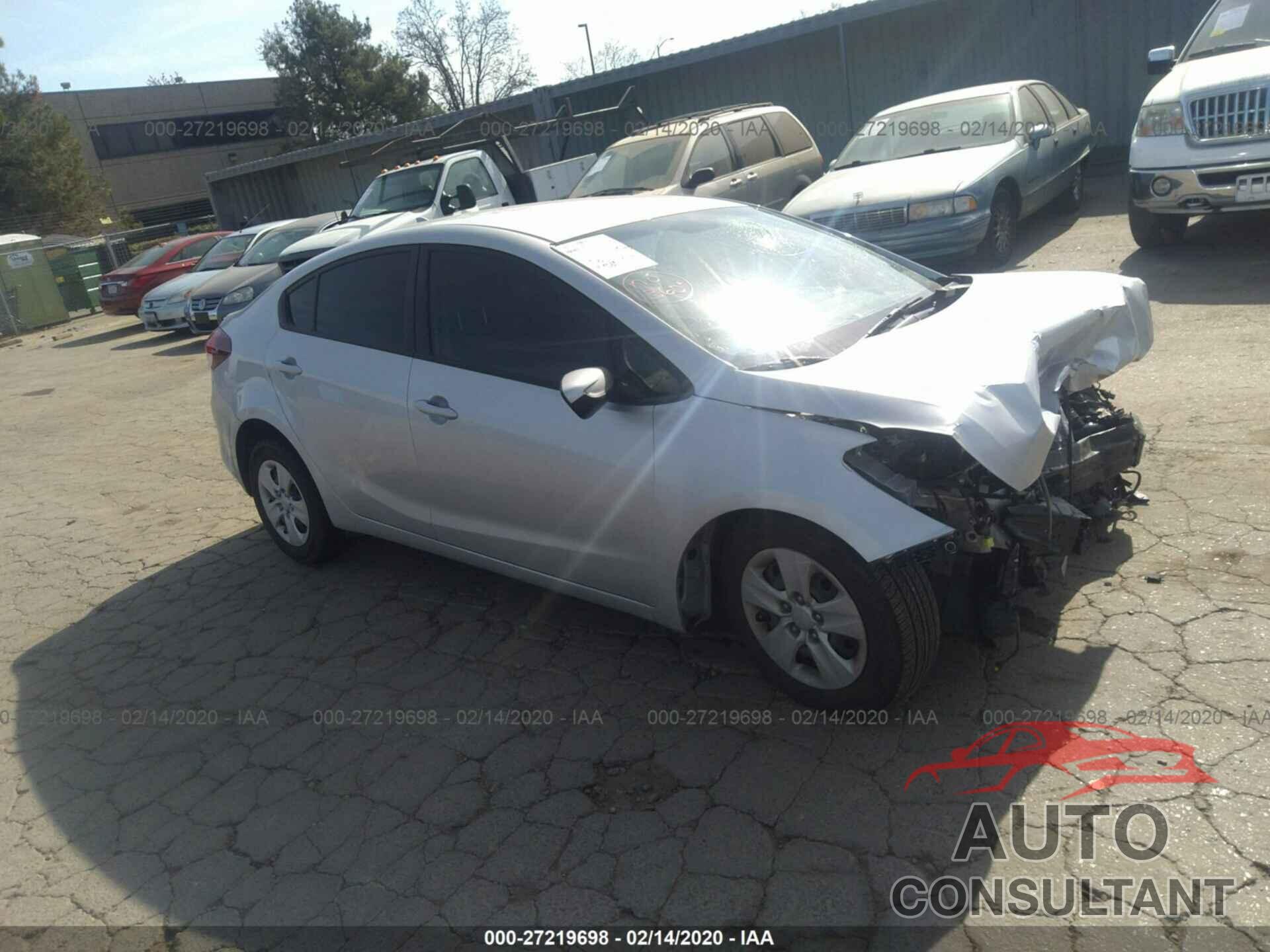KIA FORTE 2017 - 3KPFK4A71HE112672