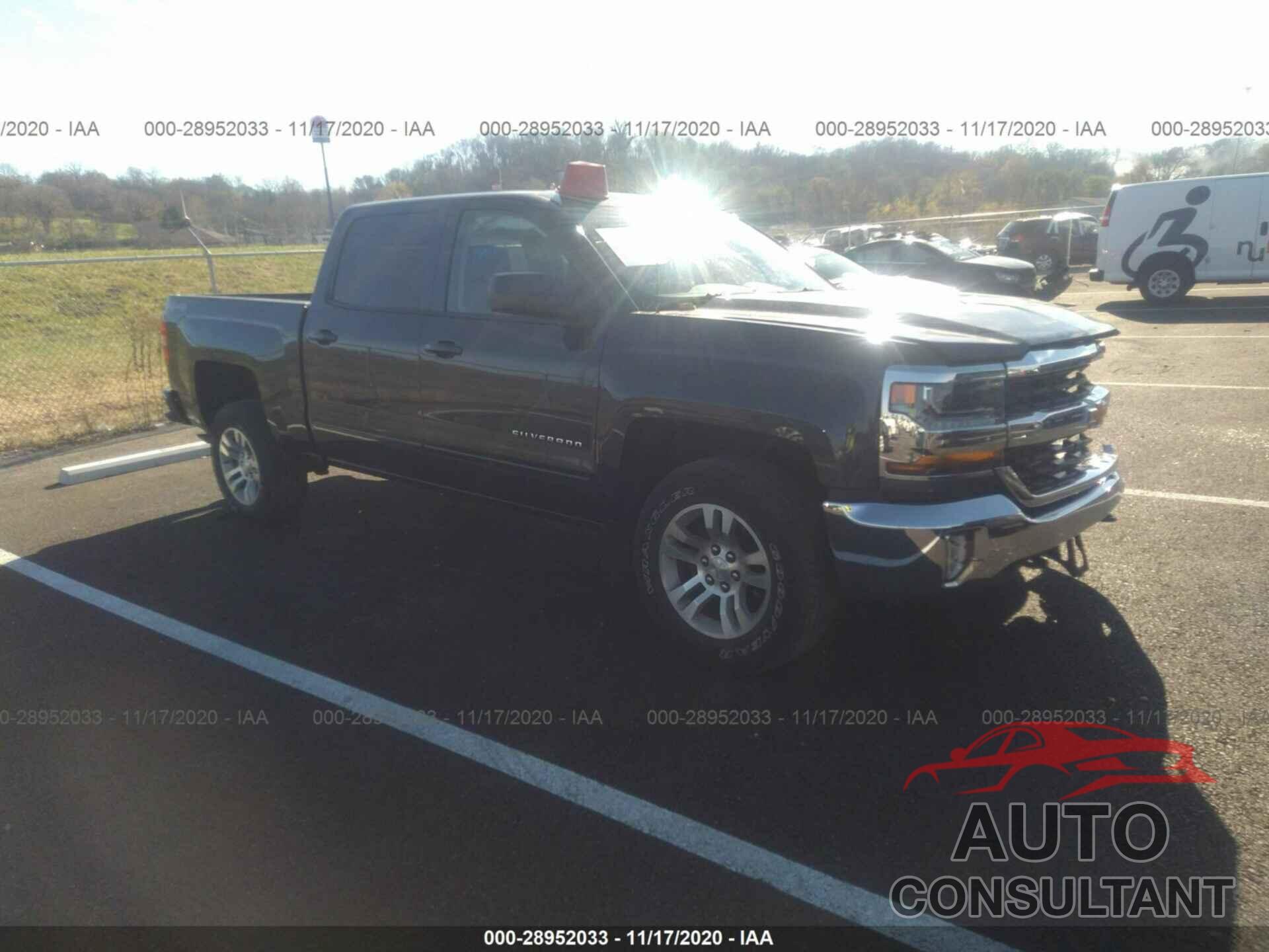 CHEVROLET SILVERADO 1500 2017 - 3GCUKREC0HG487047